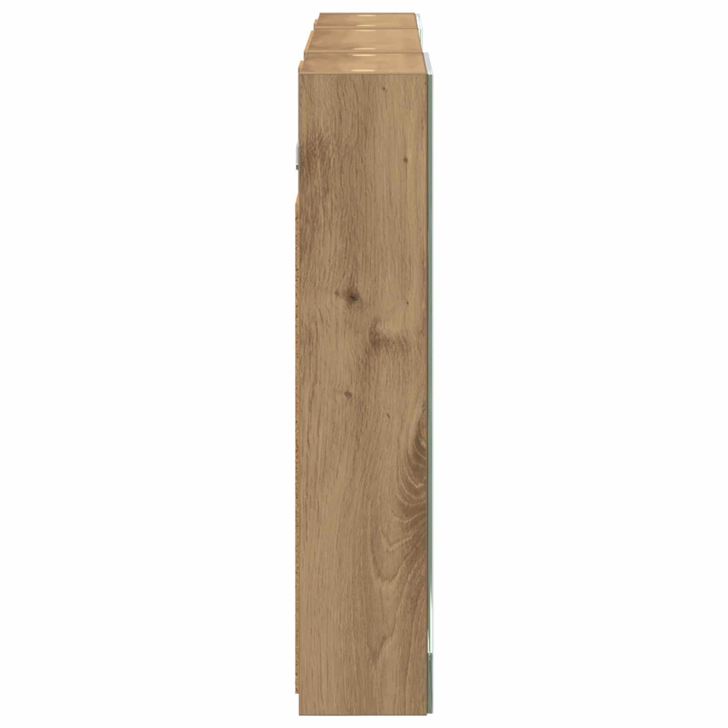 Fürdőszobai Szekrény Szett 3 db 100 x 10,5 x 50 cm Szerelt fa