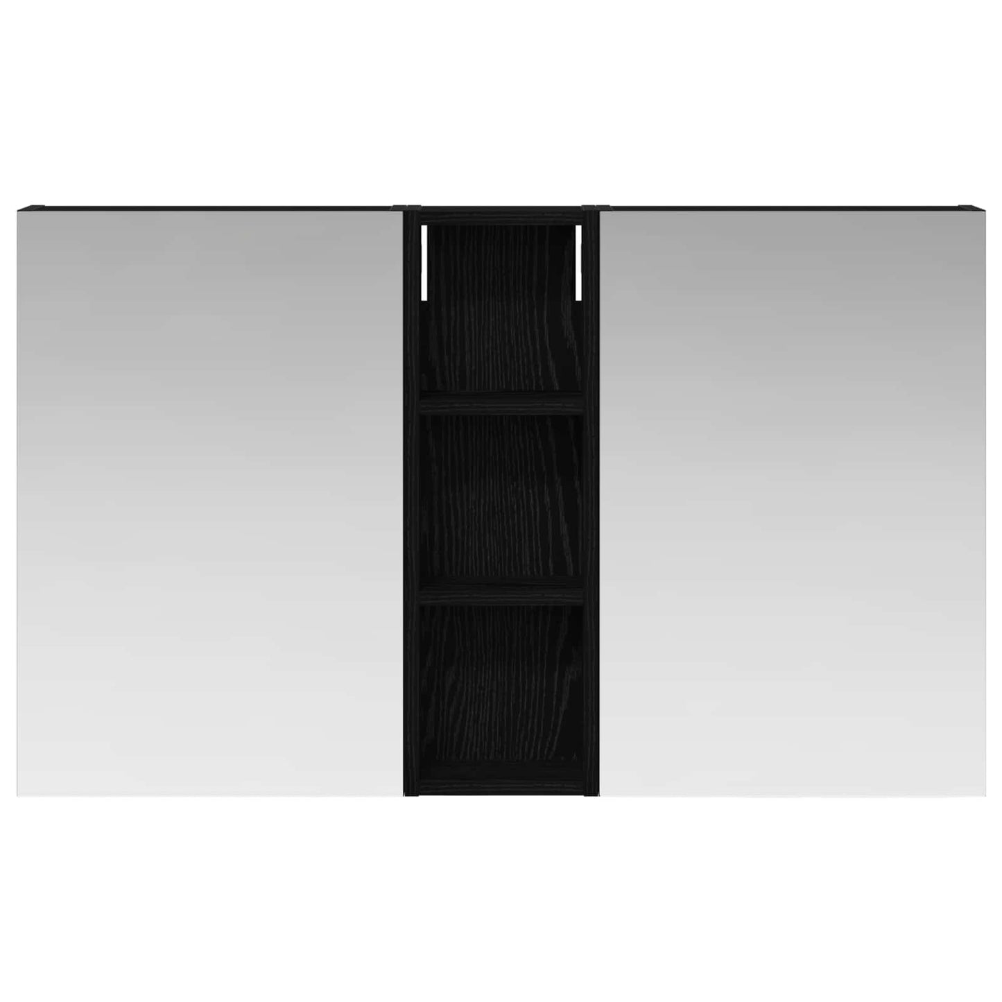 Fürdőszobai Szekrény Szett 3 db 100 x 10,5 x 60,5 cm Szerelt fa