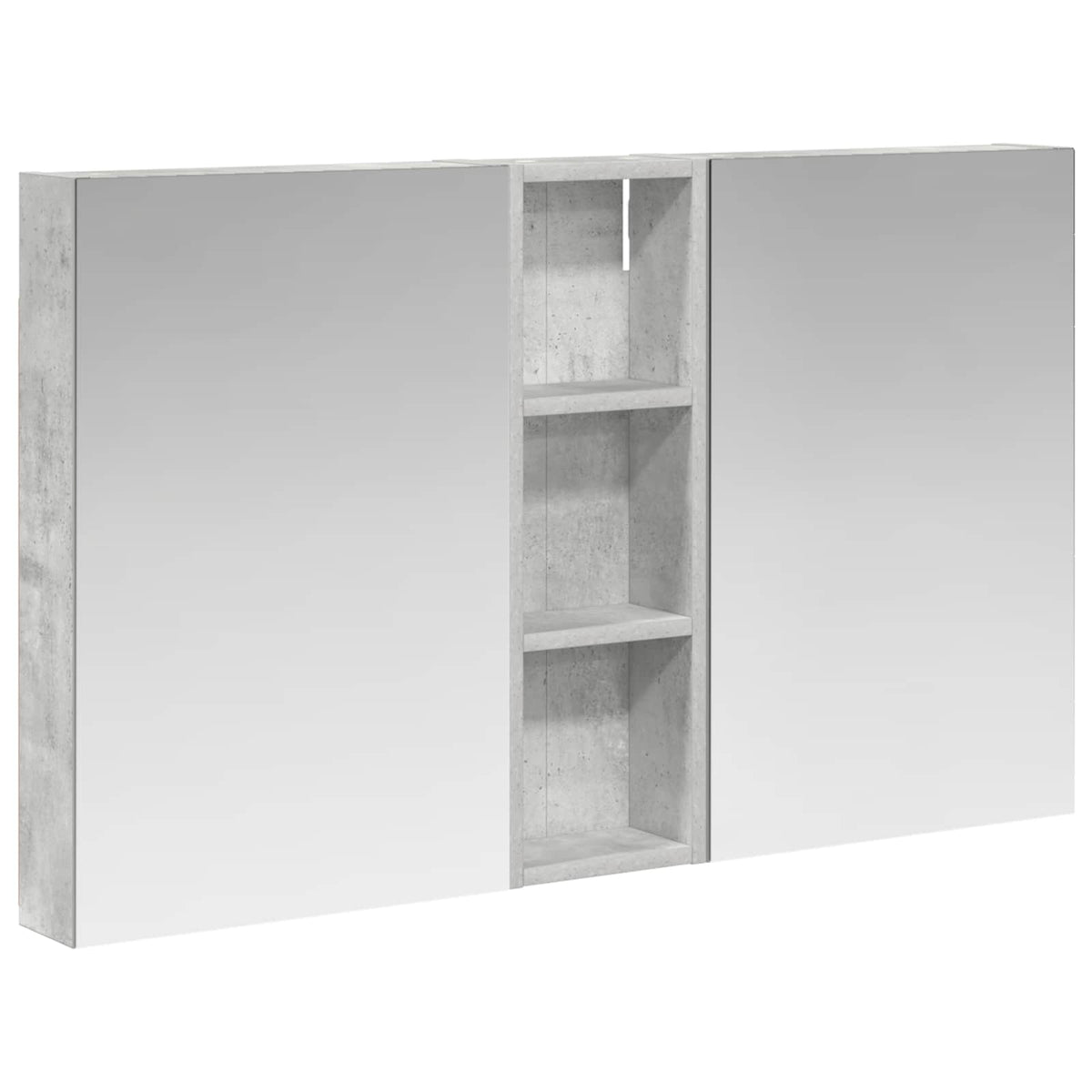 Fürdőszobai Szekrény Szett 3 db 100 x 10,5 x 60,5 cm Szerelt fa