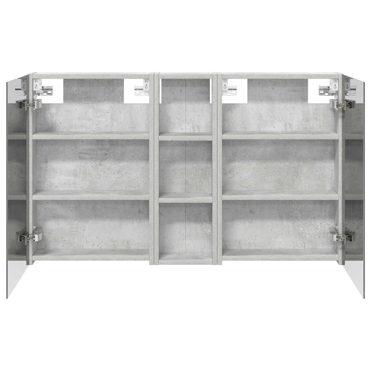 Fürdőszobai Szekrény Szett 3 db 100 x 10,5 x 60,5 cm Szerelt fa