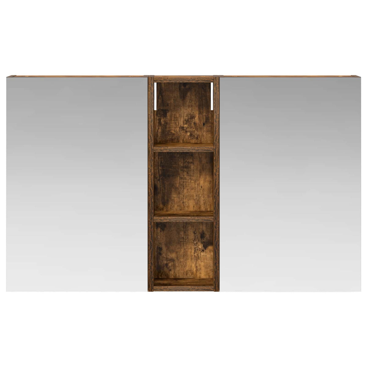 Fürdőszobai Szekrény Szett 3 db 100 x 10,5 x 60,5 cm Szerelt fa