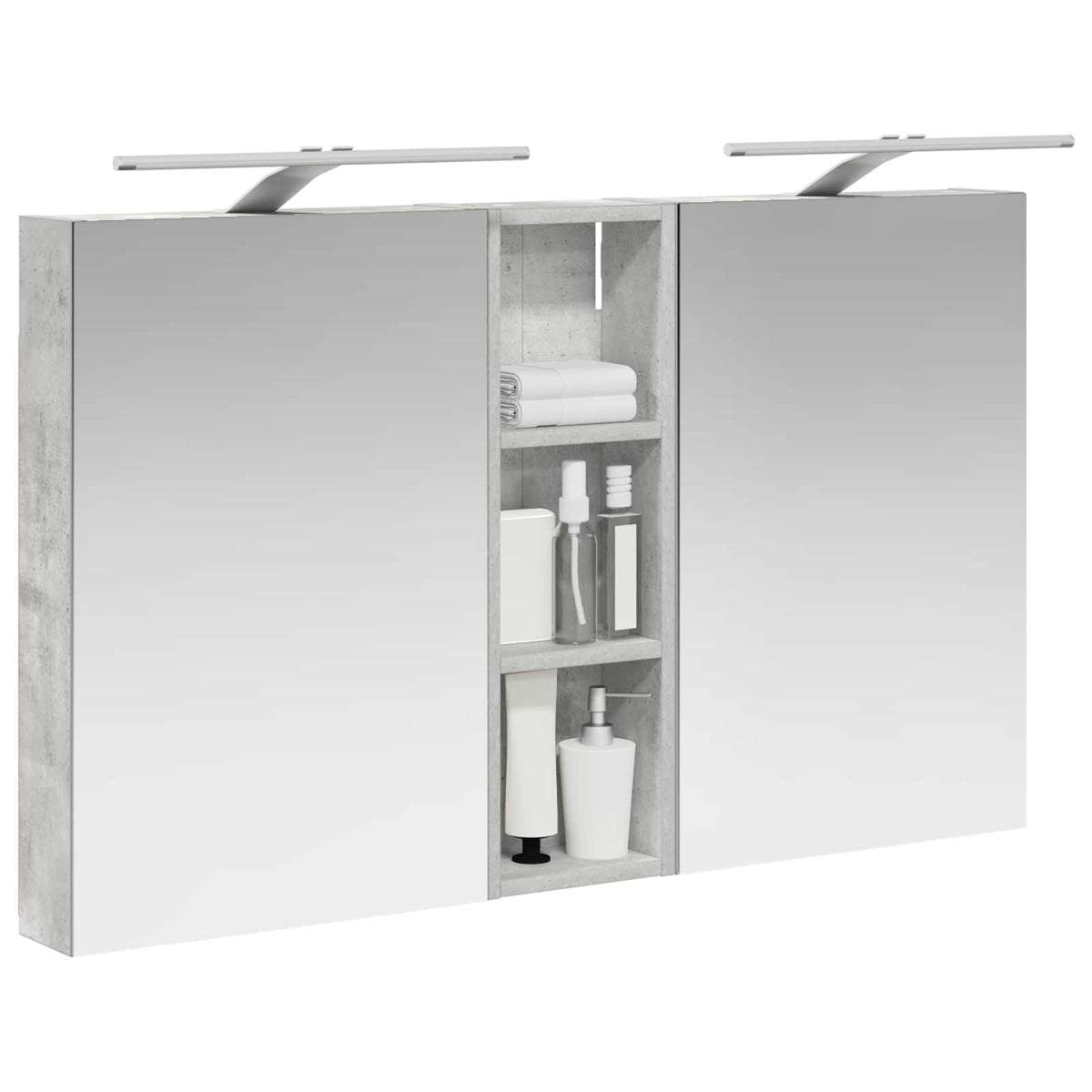 Fürdőszobai Szekrény Szett 3 db 100 x 10,5 x 60,5 cm Szerelt fa