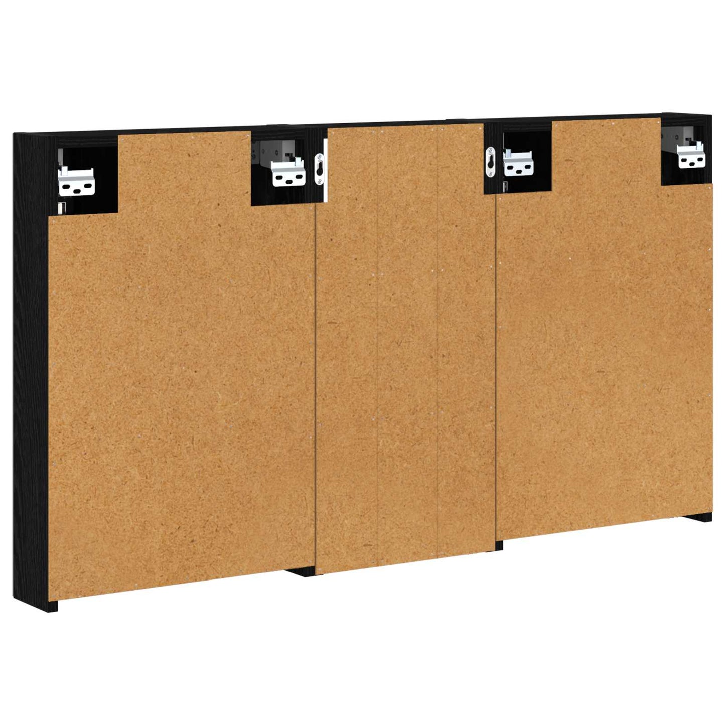 Fürdőszobai Szekrény Szett 3 db 110 x 10,5 x 60,5 cm Szerelt fa
