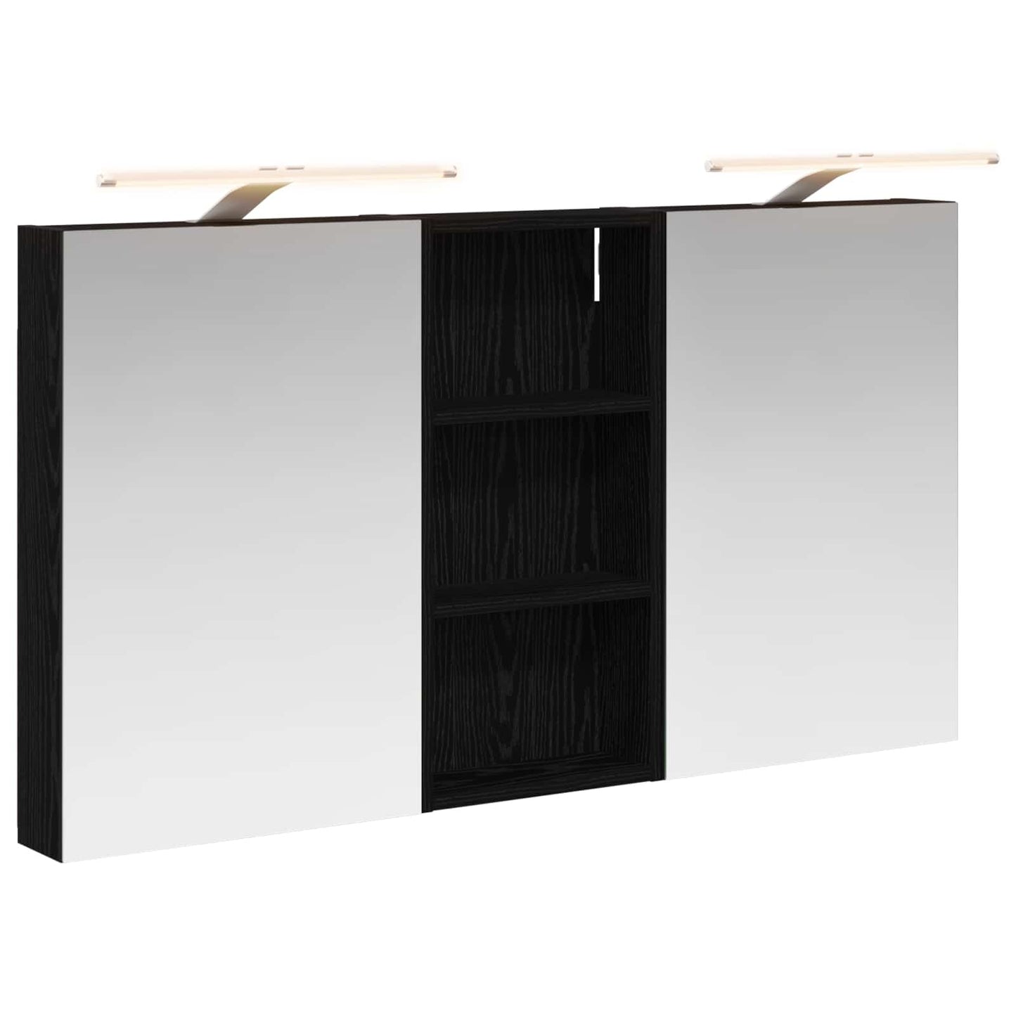 Fürdőszobai Szekrény Szett 3 db 110 x 10,5 x 60,5 cm Szerelt fa