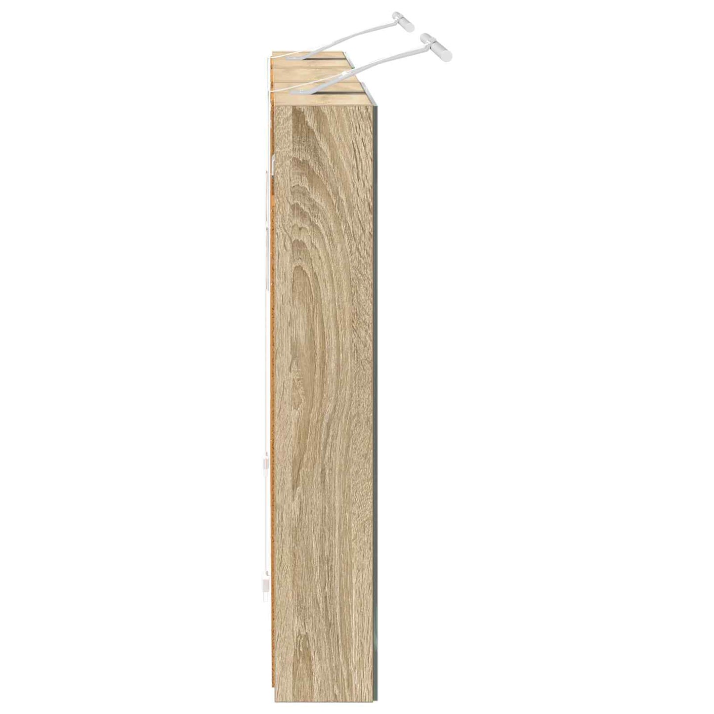 Fürdőszobai Szekrény Szett 3 db 110 x 10,5 x 60,5 cm Szerelt fa