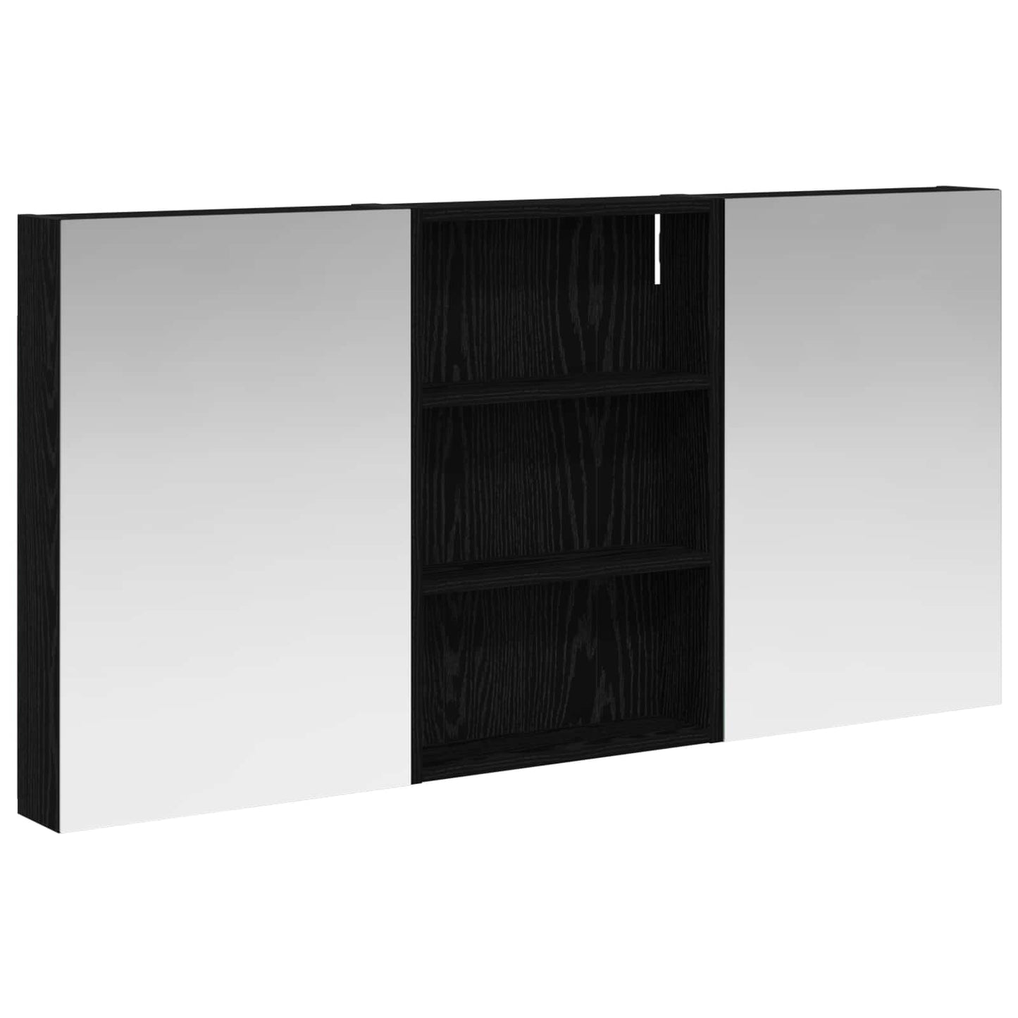 Fürdőszobai Szekrény Szett 3 db 120 x 10,5 x 60,5 cm Szerelt fa