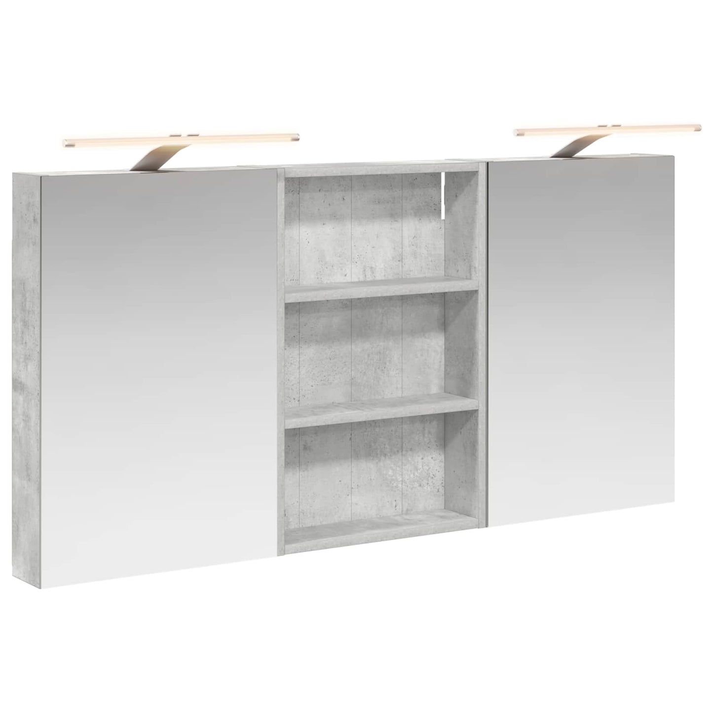 Fürdőszobai Szekrény Szett 3 db 120 x 10,5 x 60,5 cm Szerelt fa