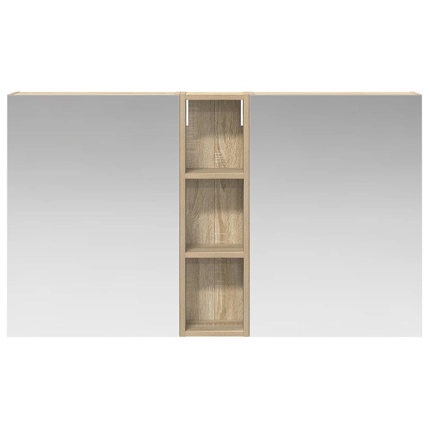 Fürdőszobai Szekrény Szett 3 db 120 x 14,5 x 70 cm Szerelt fa