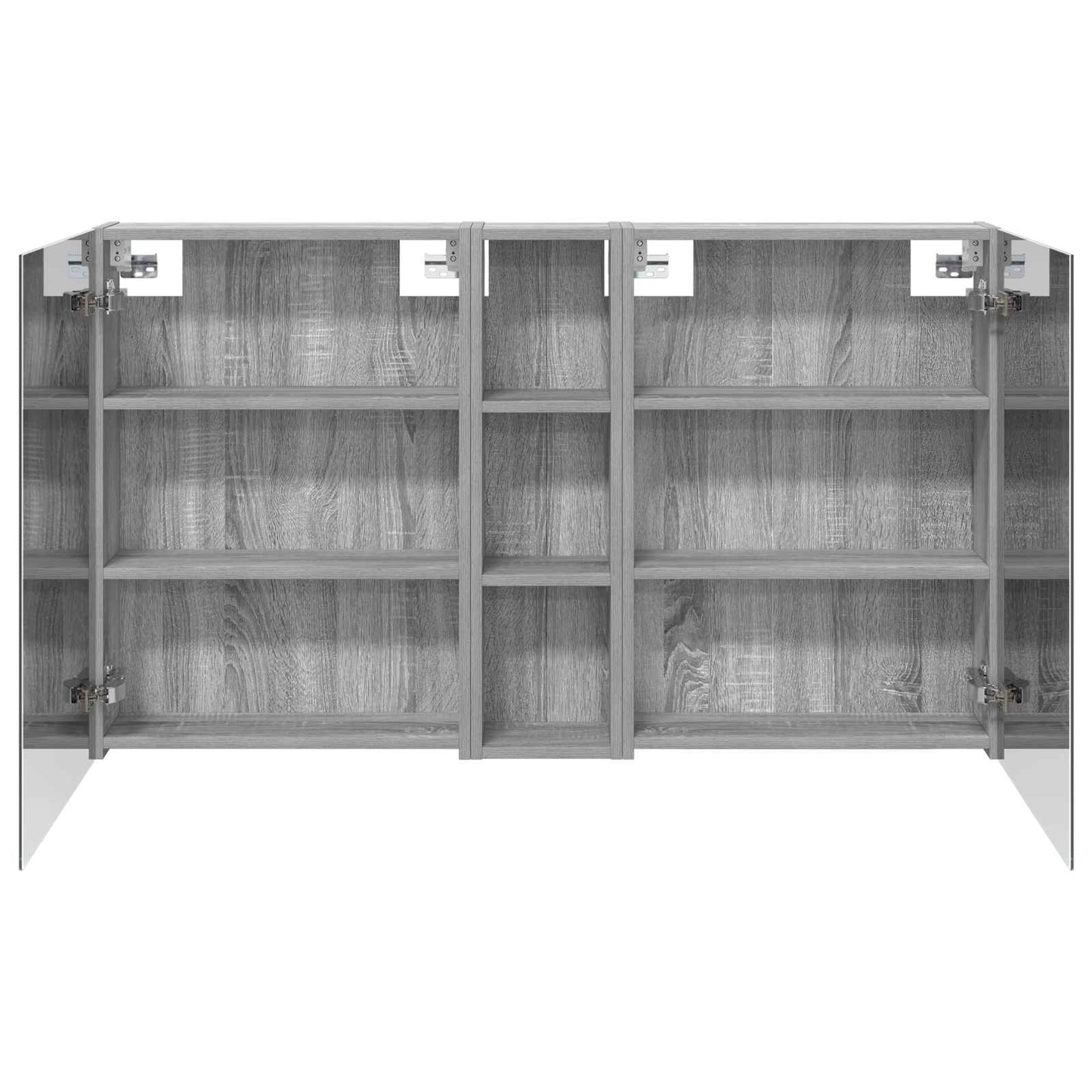 Fürdőszobai Szekrény Szett 3 db 120 x 14,5 x 70 cm Szerelt fa