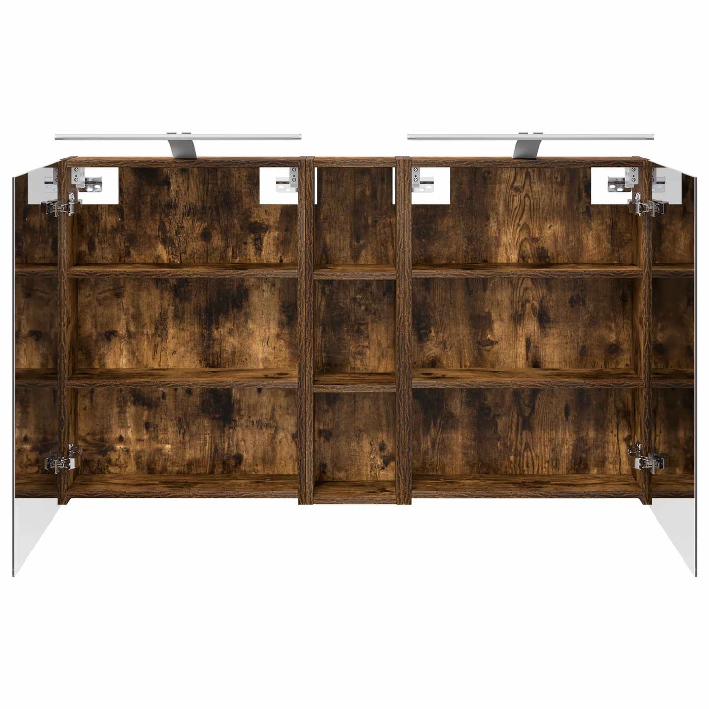 Fürdőszobai Szekrény Szett 3 db 120 x 14,5 x 70 cm Szerelt fa
