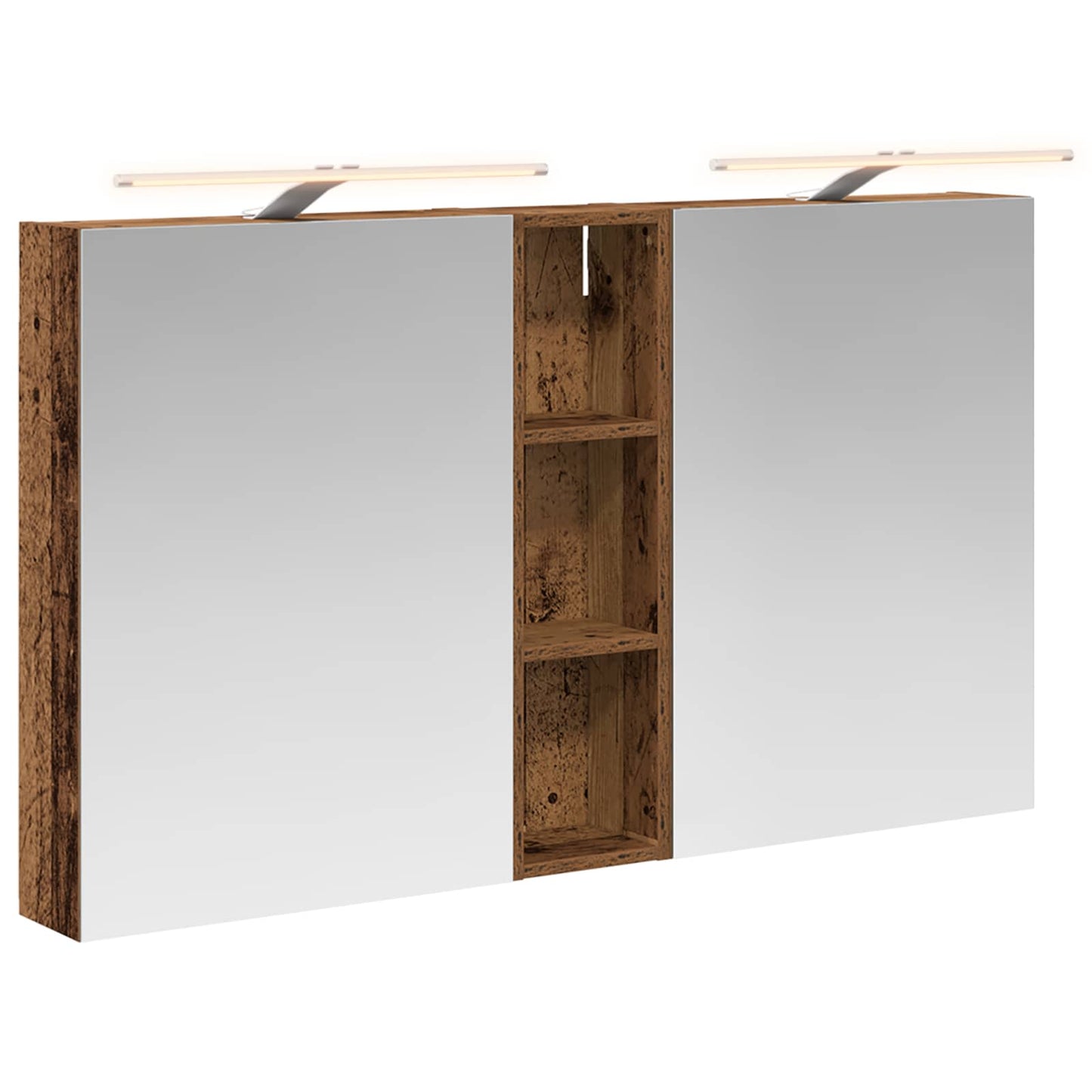 Fürdőszobai Szekrény Szett 3 db 120 x 14,5 x 70 cm Szerelt fa