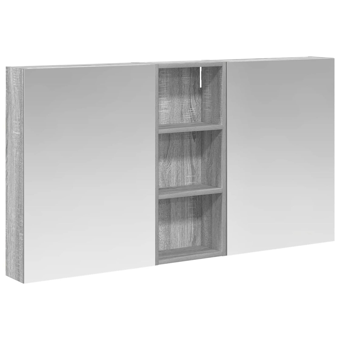 Fürdőszobai Szekrény Szett 3 db 130 x 14,5 x 70 cm Szerelt fa