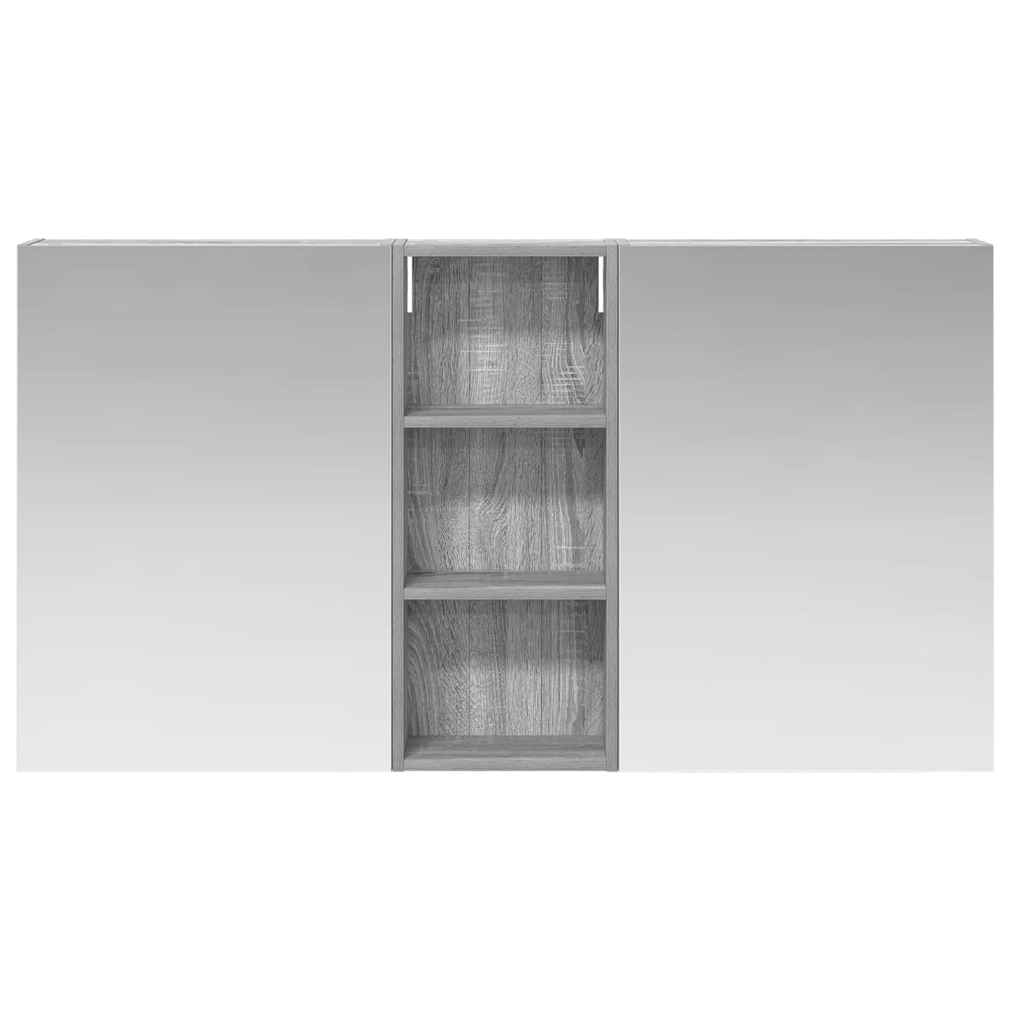 Fürdőszobai Szekrény Szett 3 db 130 x 14,5 x 70 cm Szerelt fa
