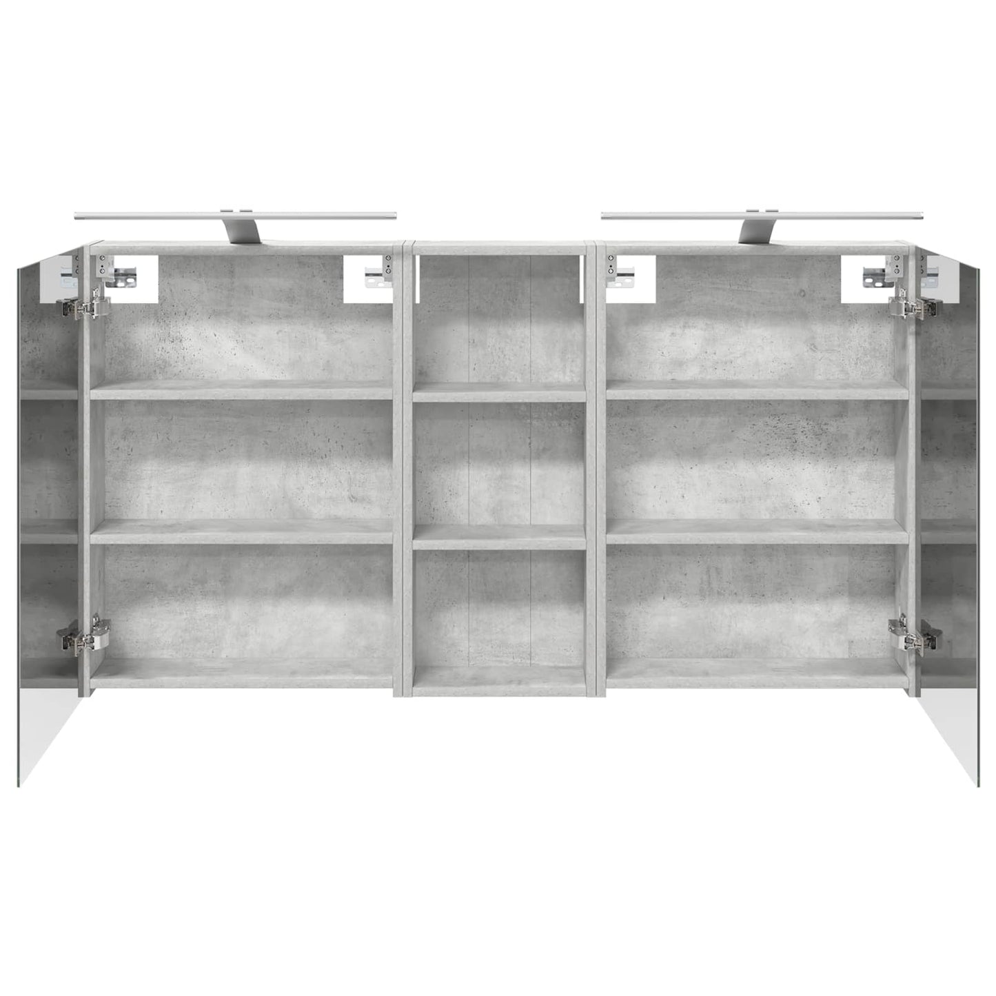 Fürdőszobai Szekrény Szett 3 db 130 x 14,5 x 70 cm Szerelt fa