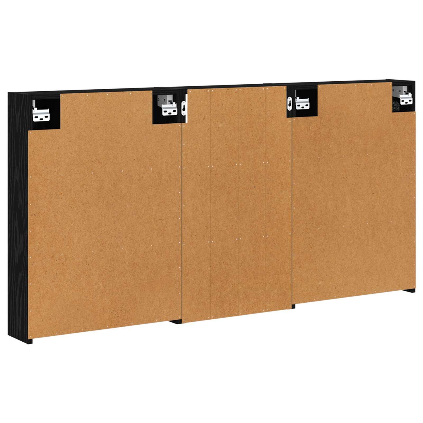 Fürdőszobai Szekrény Szett 3 db 140 x 14,5 x 70 cm Szerelt fa