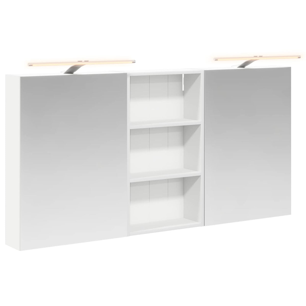 Fürdőszobai Szekrény Szett 3 db 140 x 14,5 x 70 cm Szerelt fa