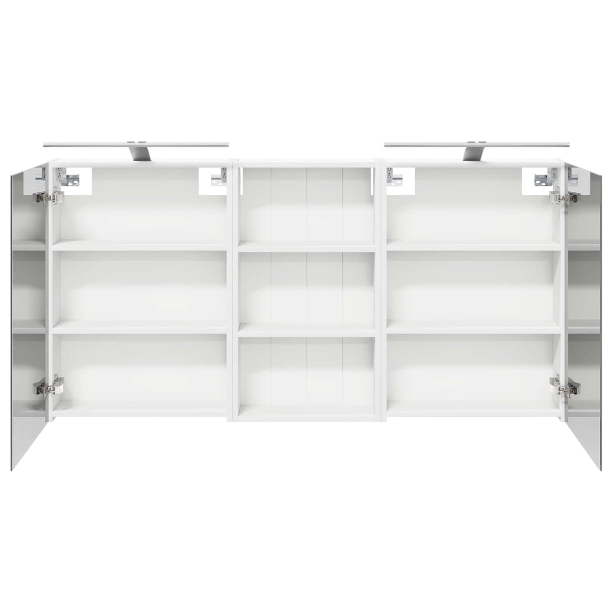 Fürdőszobai Szekrény Szett 3 db 140 x 14,5 x 70 cm Szerelt fa