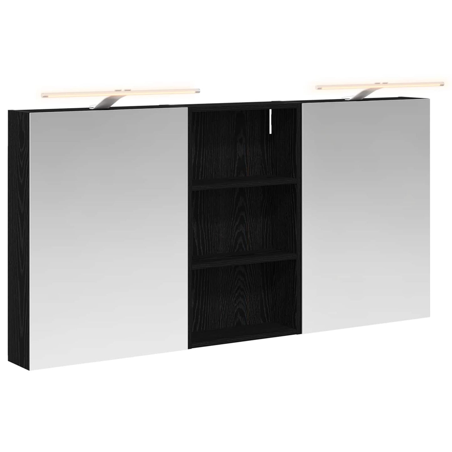 Fürdőszobai Szekrény Szett 3 db 140 x 14,5 x 70 cm Szerelt fa