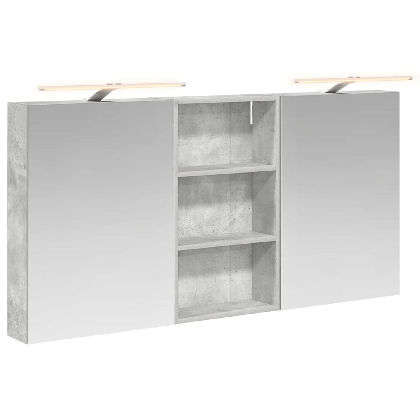 Fürdőszobai Szekrény Szett 3 db 140 x 14,5 x 70 cm Szerelt fa