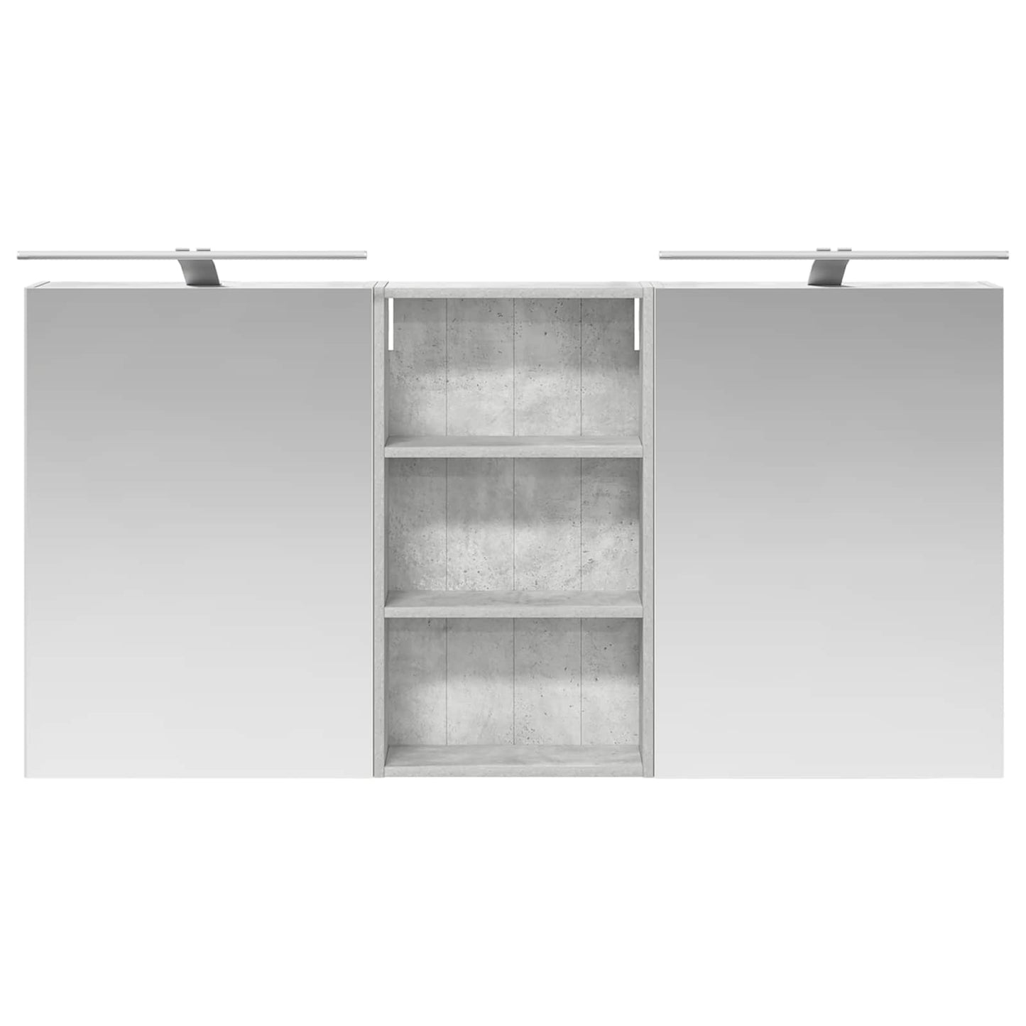 Fürdőszobai Szekrény Szett 3 db 140 x 14,5 x 70 cm Szerelt fa