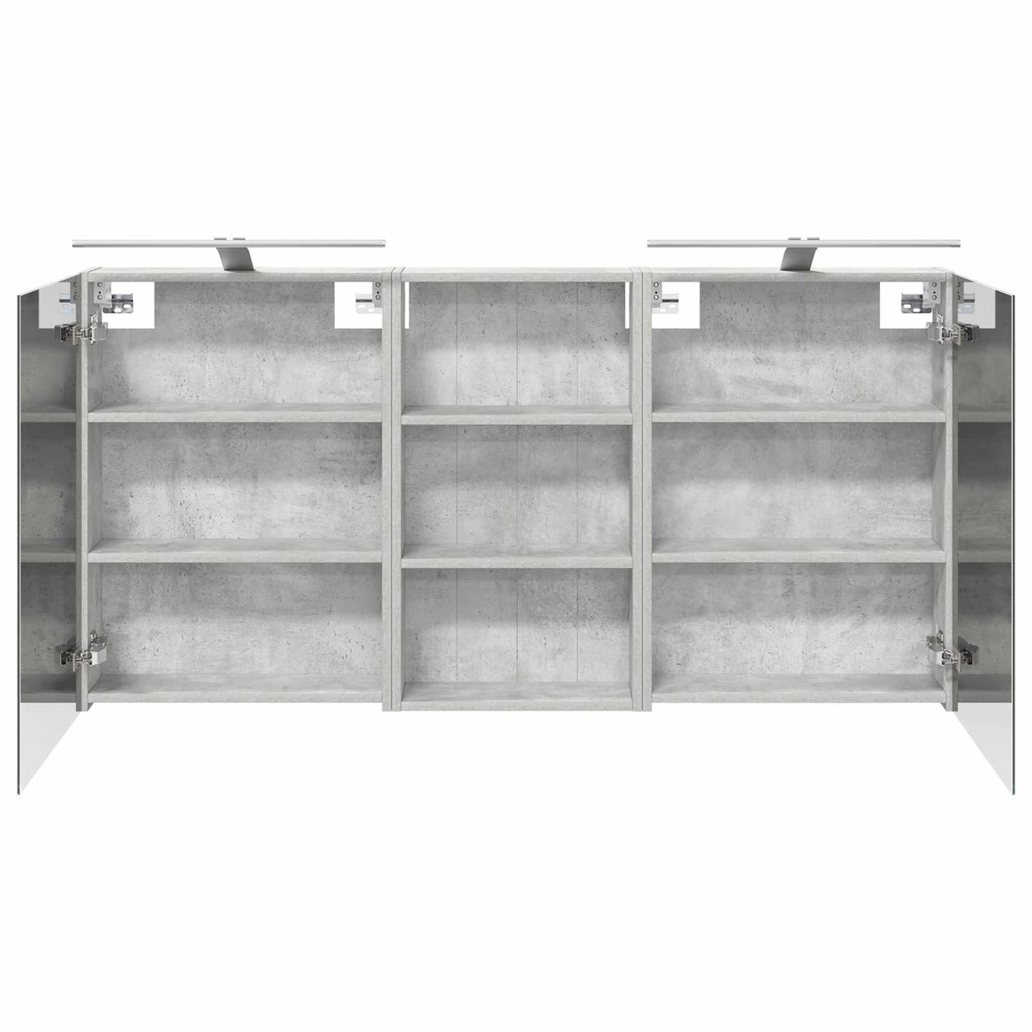 Fürdőszobai Szekrény Szett 3 db 140 x 14,5 x 70 cm Szerelt fa