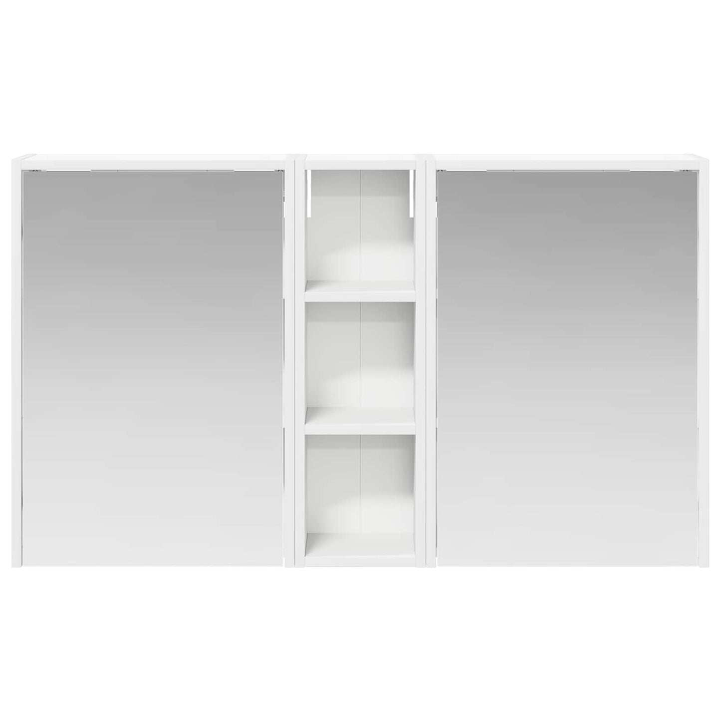 Fürdőszobai Szekrény Szett 3 db 106 x 16 x 62,5 cm Szerelt fa