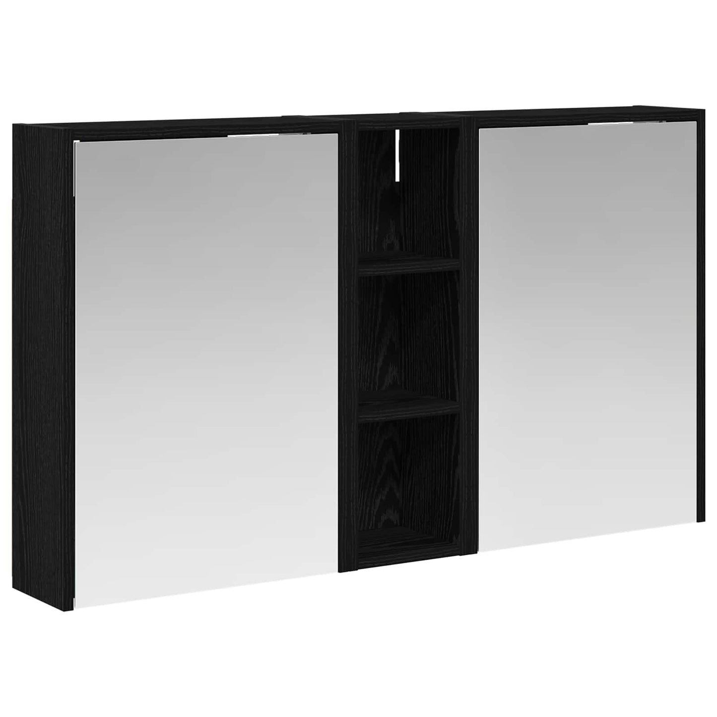 Fürdőszobai Szekrény Szett 3 db 106 x 16 x 62,5 cm Szerelt fa