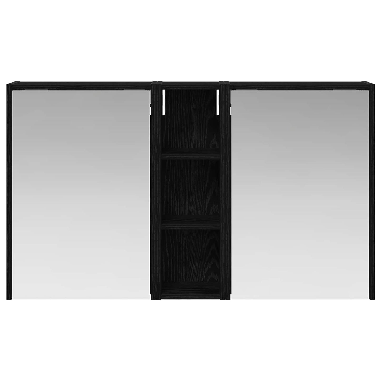 Fürdőszobai Szekrény Szett 3 db 106 x 16 x 62,5 cm Szerelt fa