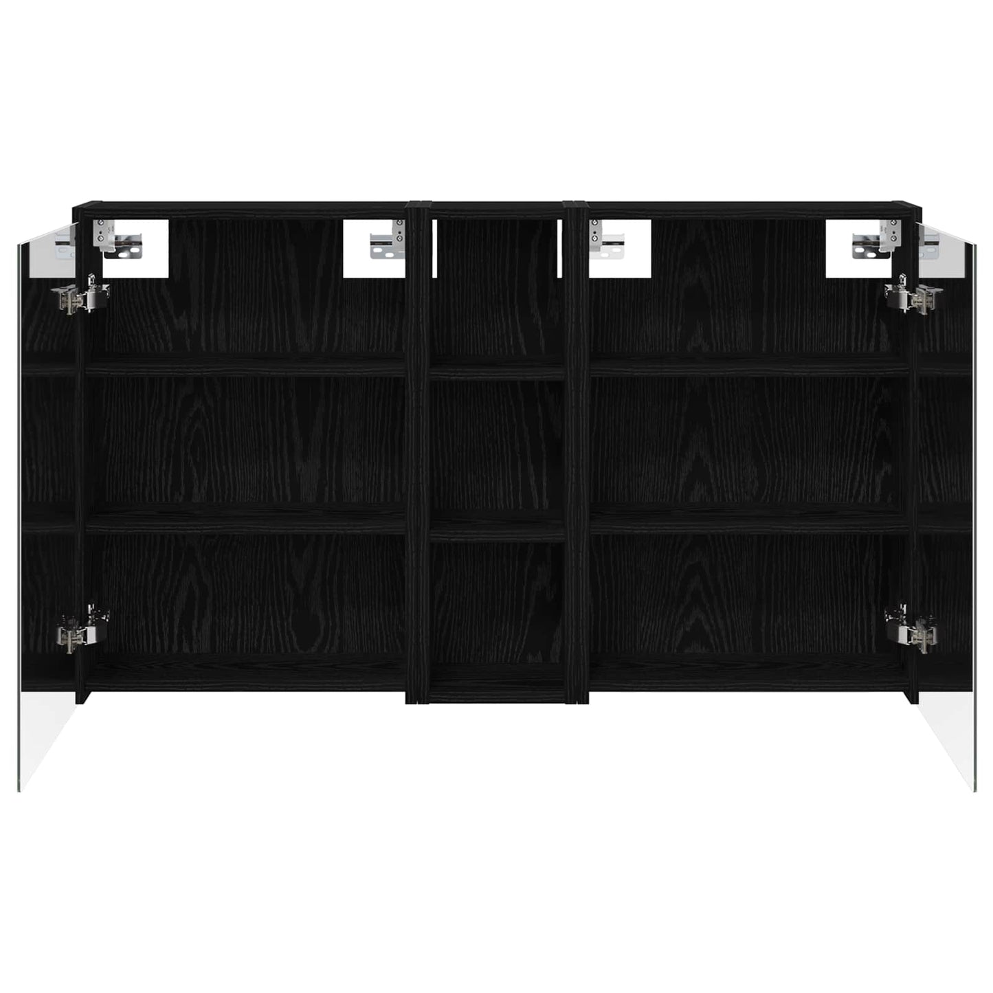 Fürdőszobai Szekrény Szett 3 db 106 x 16 x 62,5 cm Szerelt fa
