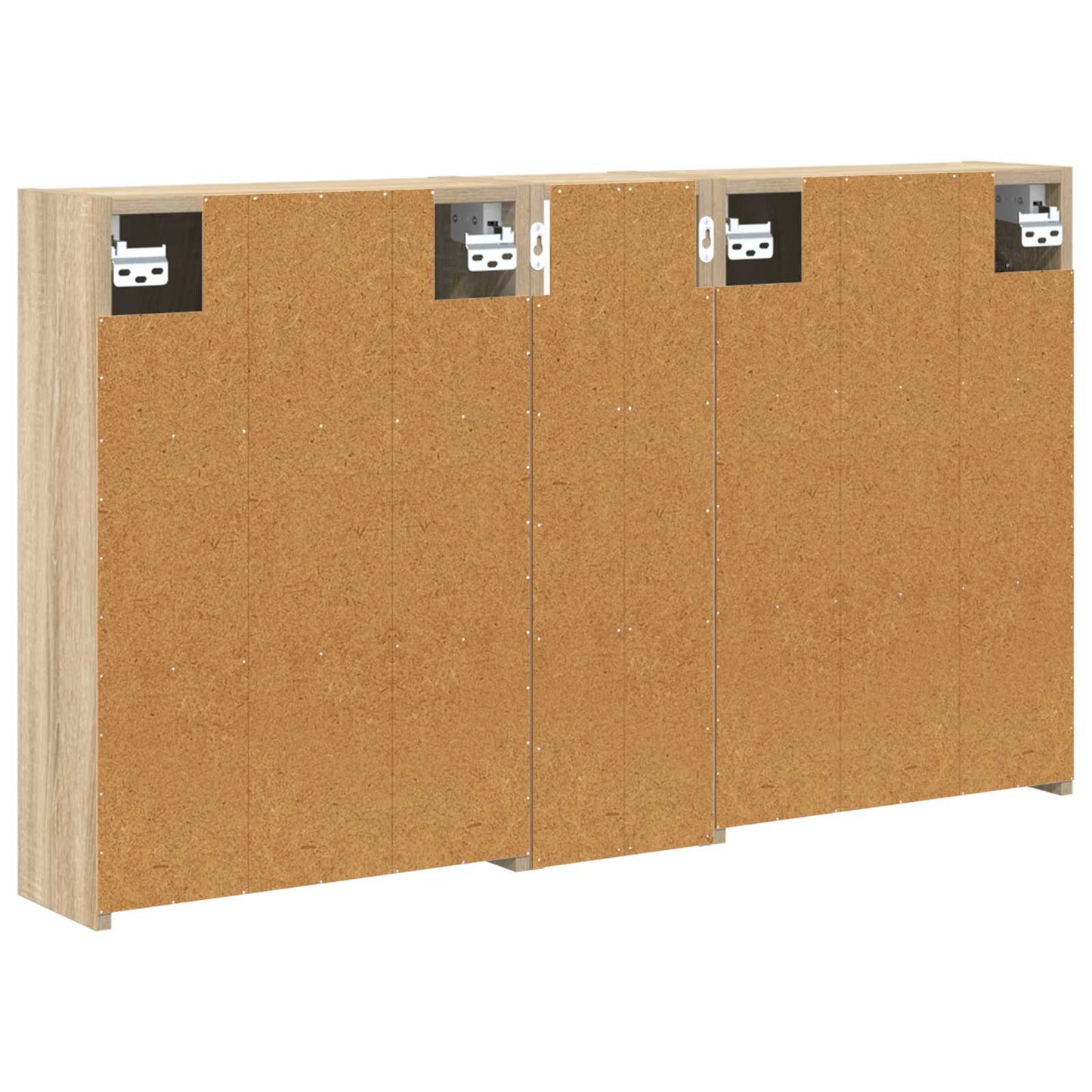 Fürdőszobai Szekrény Szett 3 db 106 x 16 x 62,5 cm Szerelt fa