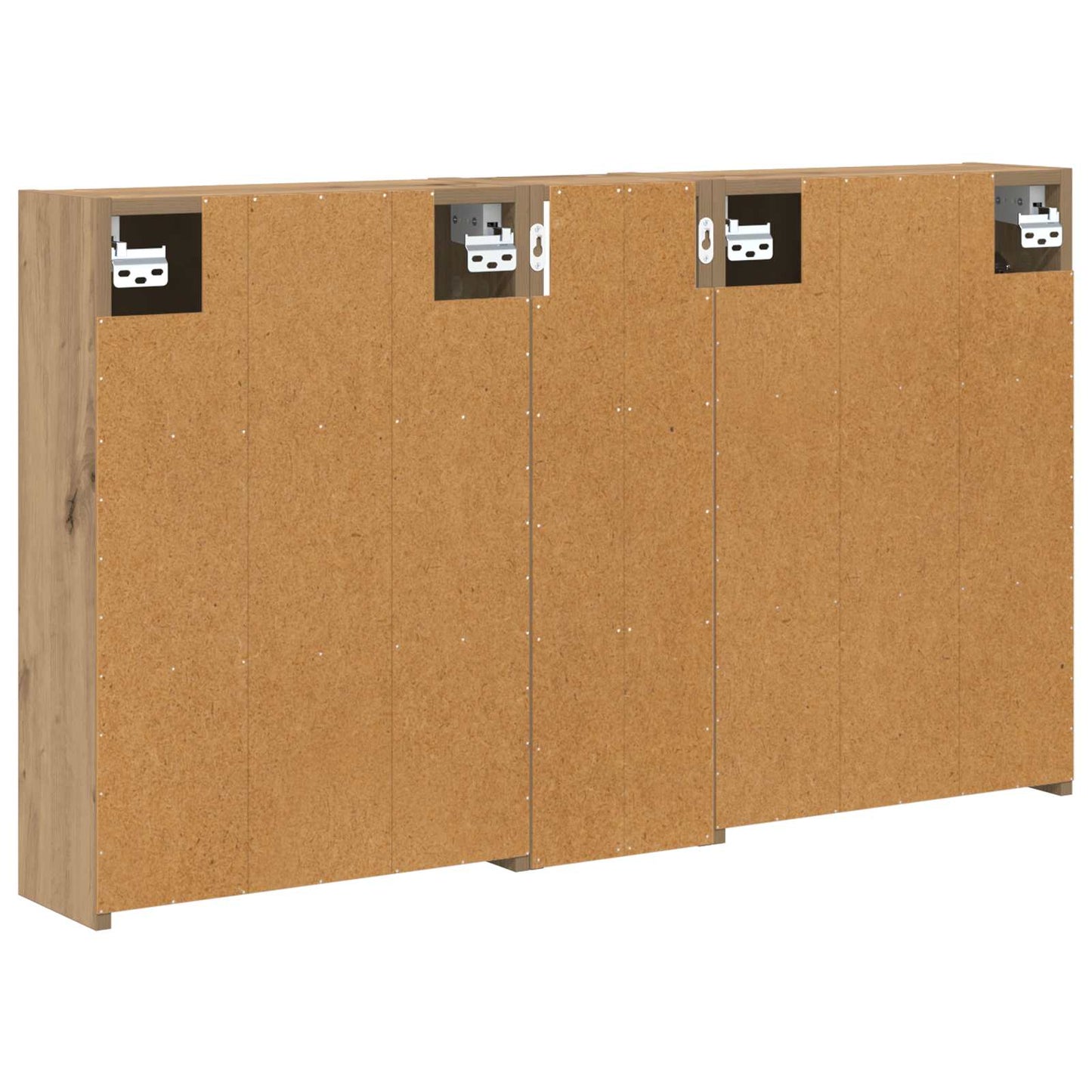 Fürdőszobai Szekrény Szett 3 db 106 x 16 x 62,5 cm Szerelt fa