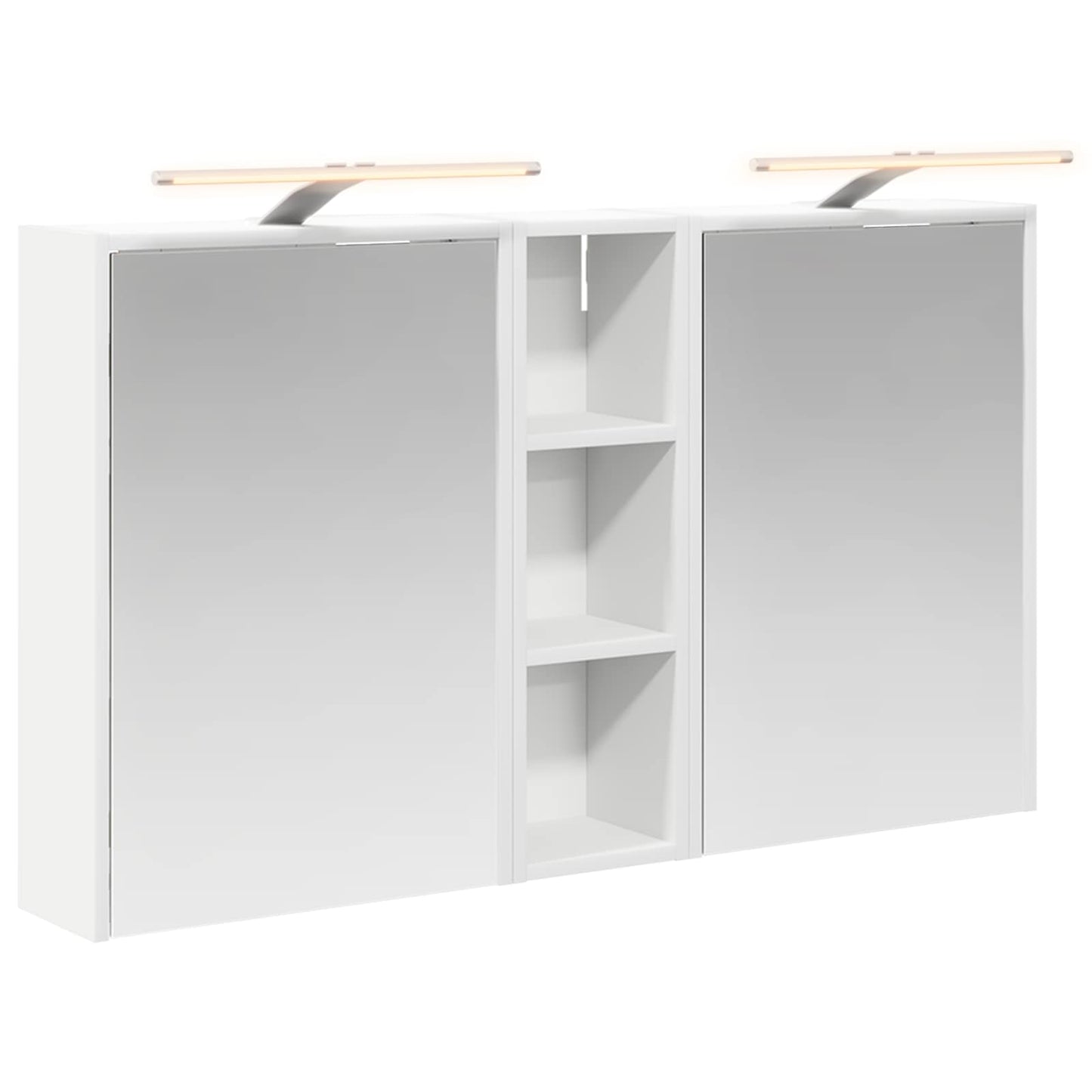 Fürdőszobai Szekrény Szett 3 db 106 x 16 x 62,5 cm Szerelt fa
