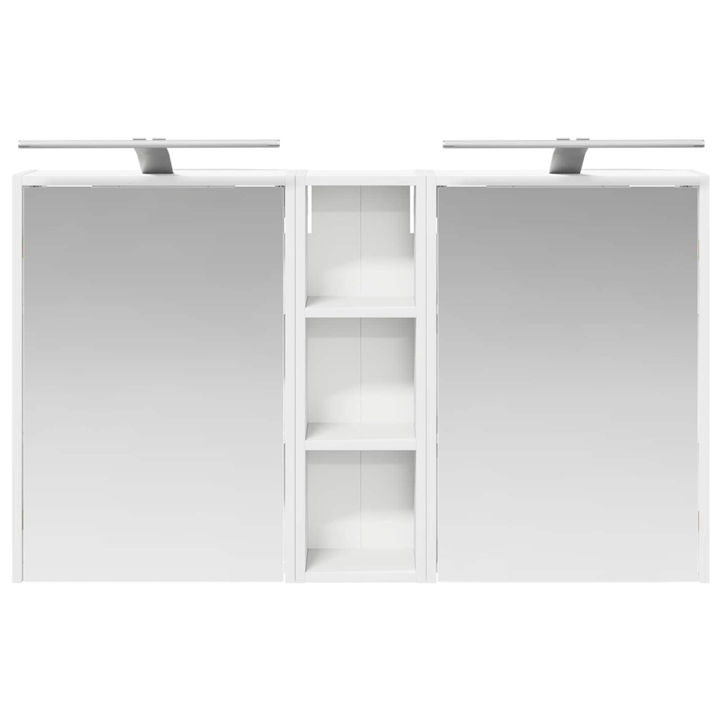Fürdőszobai Szekrény Szett 3 db 106 x 16 x 62,5 cm Szerelt fa
