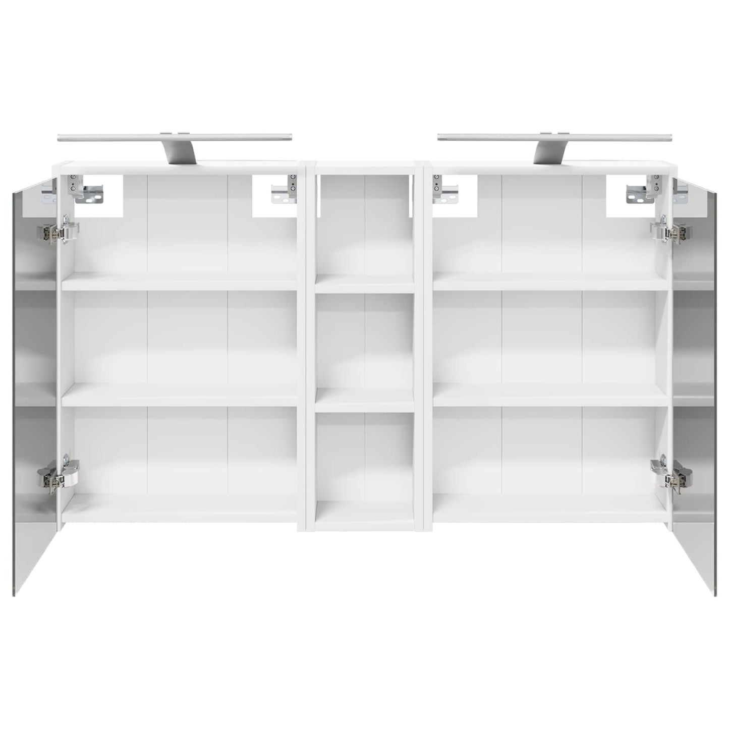 Fürdőszobai Szekrény Szett 3 db 106 x 16 x 62,5 cm Szerelt fa