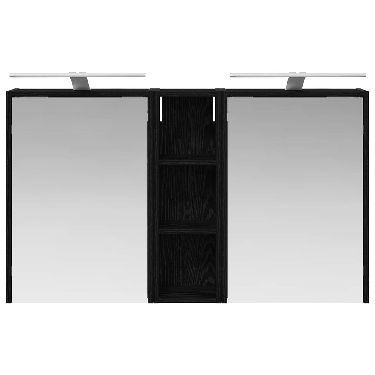 Fürdőszobai Szekrény Szett 3 db 106 x 16 x 62,5 cm Szerelt fa
