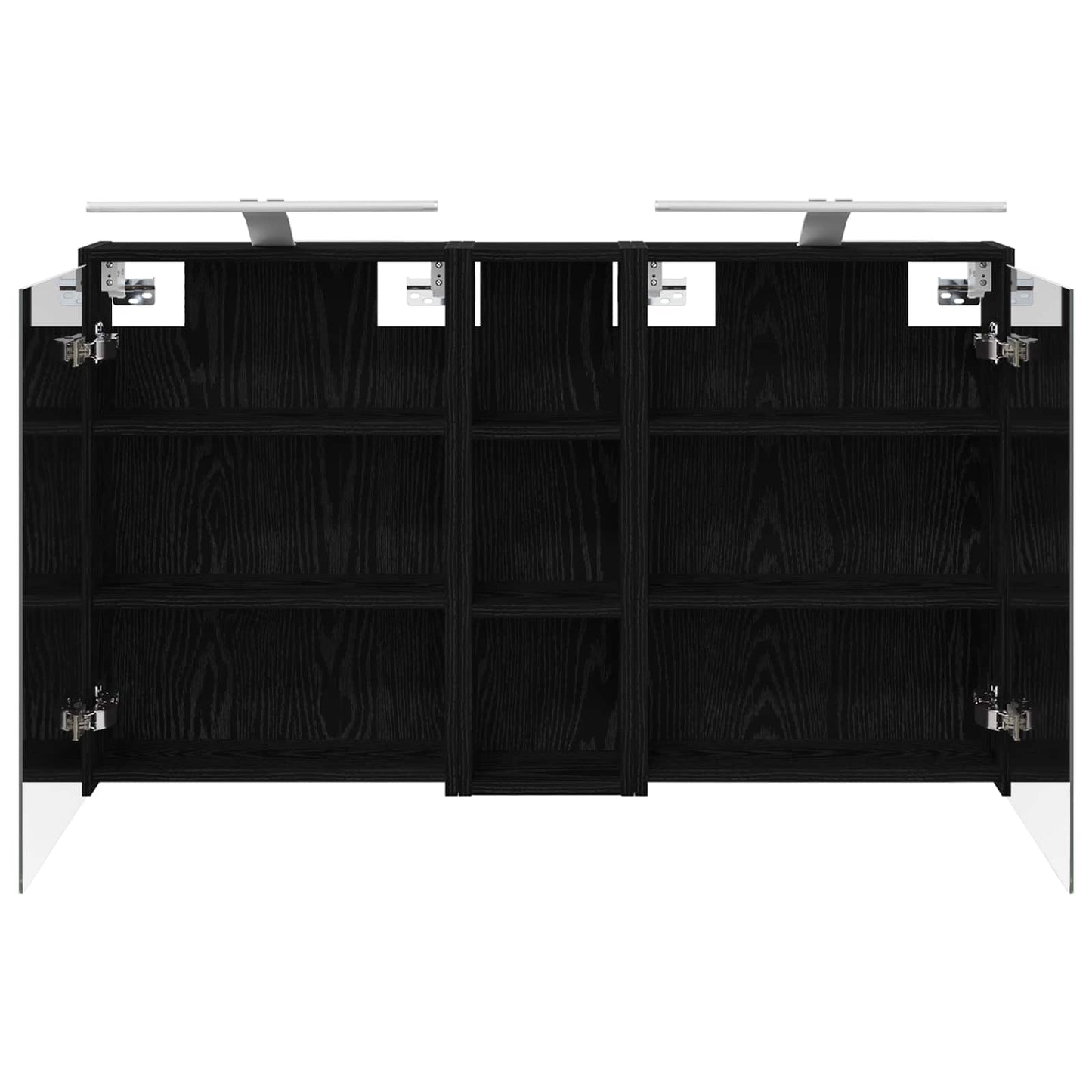 Fürdőszobai Szekrény Szett 3 db 106 x 16 x 62,5 cm Szerelt fa