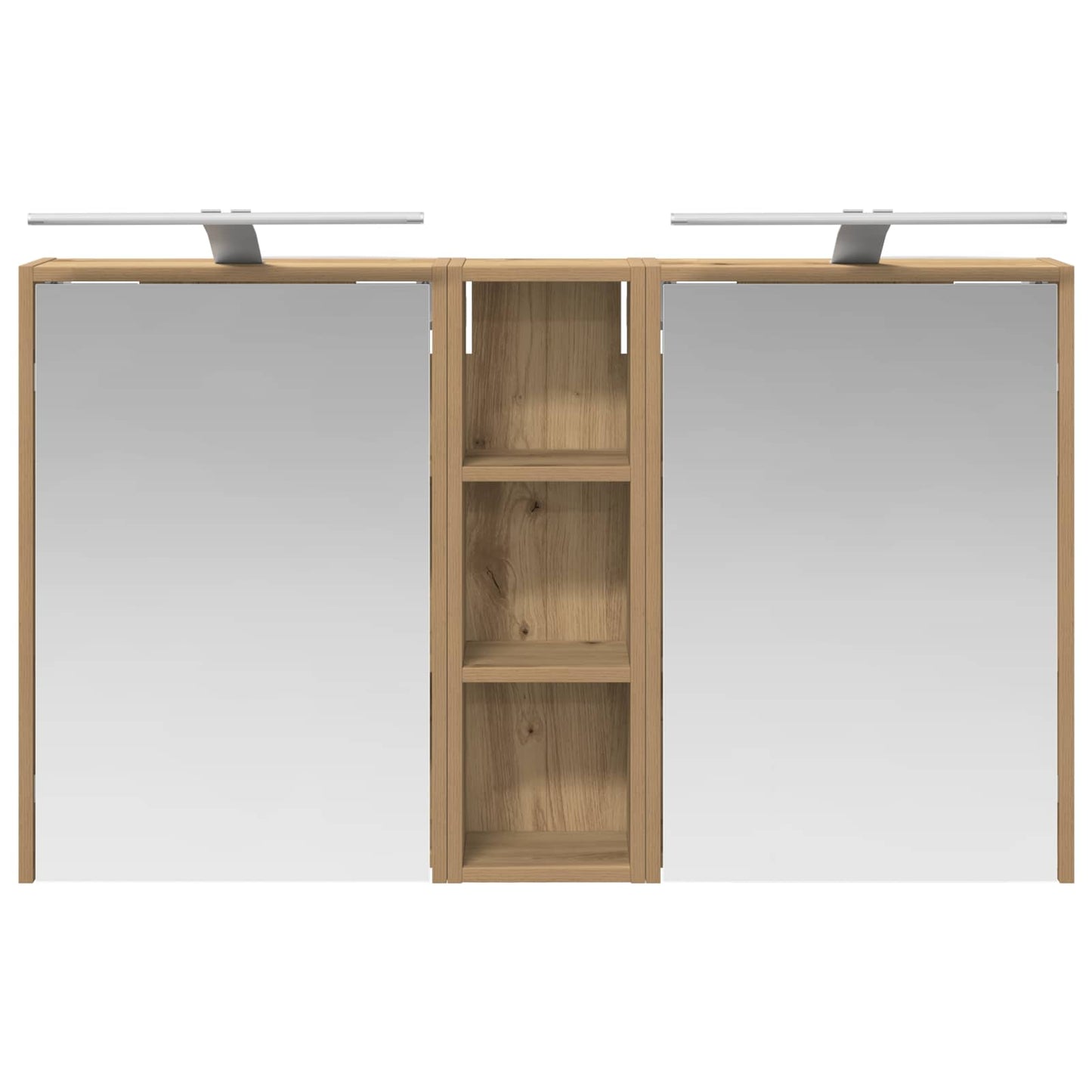 Fürdőszobai Szekrény Szett 3 db 106 x 16 x 62,5 cm Szerelt fa
