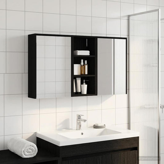 Fürdőszobai Szekrény Szett 3 pcs 116 x 16 x 62,5 cm Faanyag