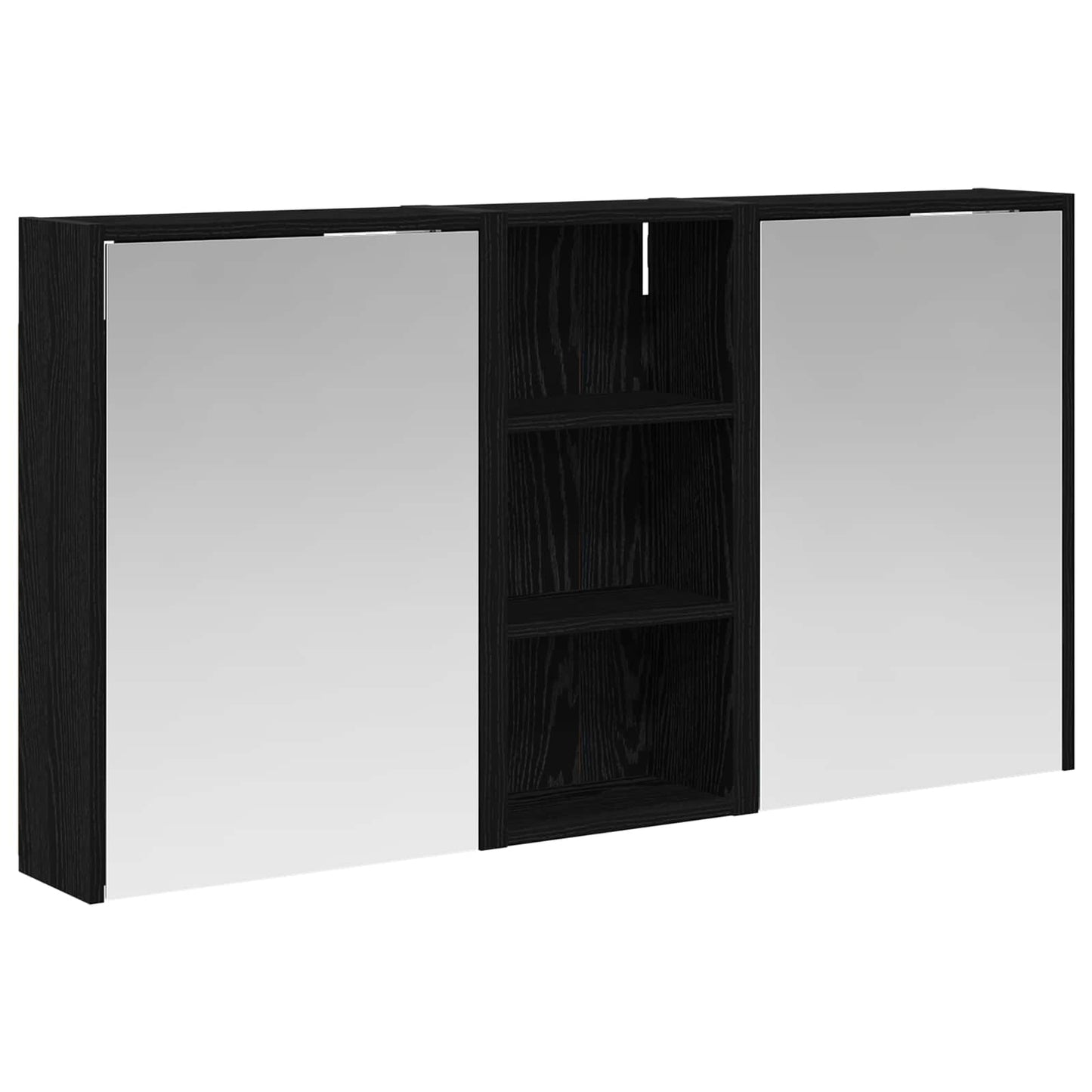 Fürdőszobai Szekrény Szett 3 db 116 x 16 x 62,5 cm Szerelt fa