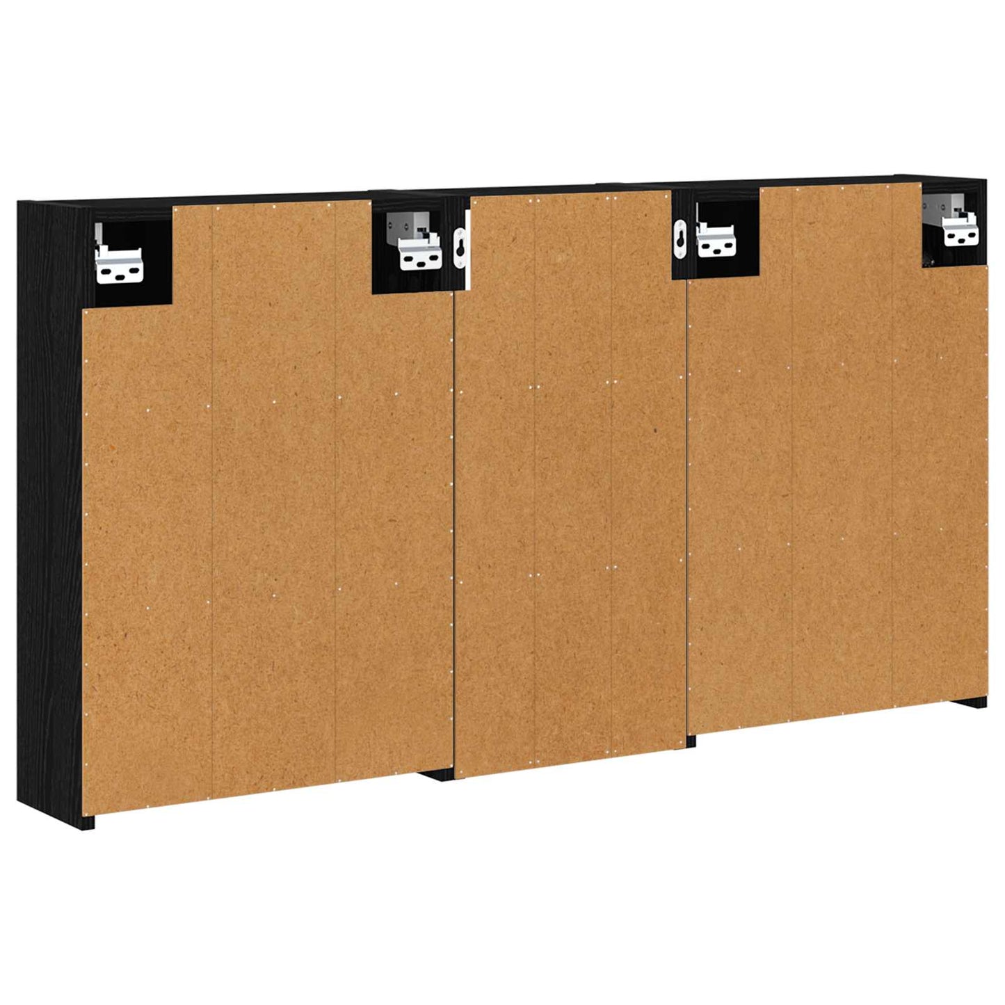 Fürdőszobai Szekrény Szett 3 db 116 x 16 x 62,5 cm Szerelt fa