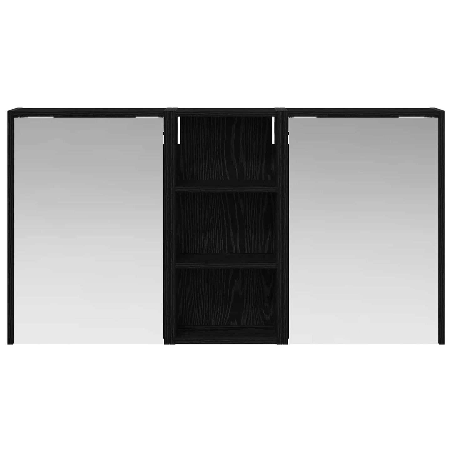 Fürdőszobai Szekrény Szett 3 db 116 x 16 x 62,5 cm Szerelt fa