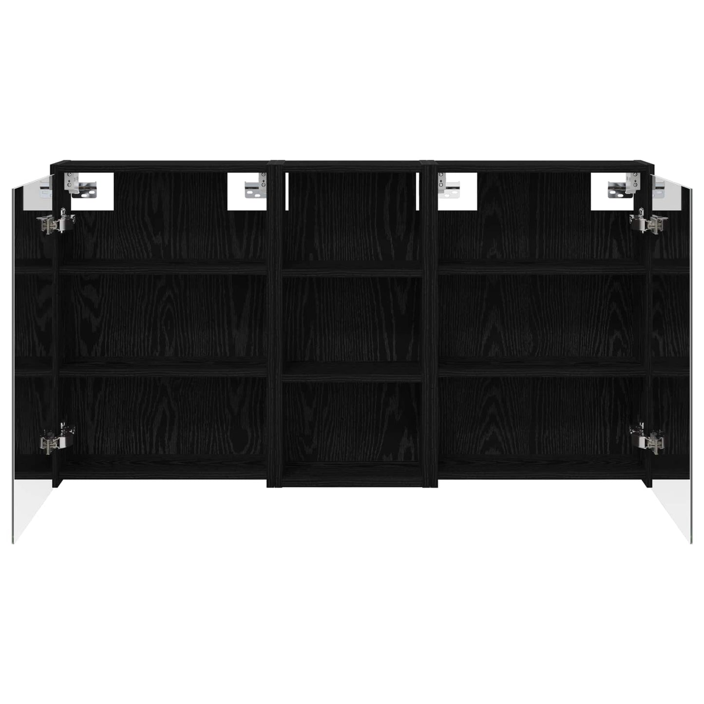 Fürdőszobai Szekrény Szett 3 db 116 x 16 x 62,5 cm Szerelt fa