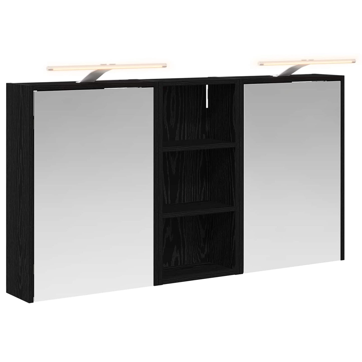 Fürdőszobai Szekrény Szett 3 db 116 x 16 x 62,5 cm Szerelt fa