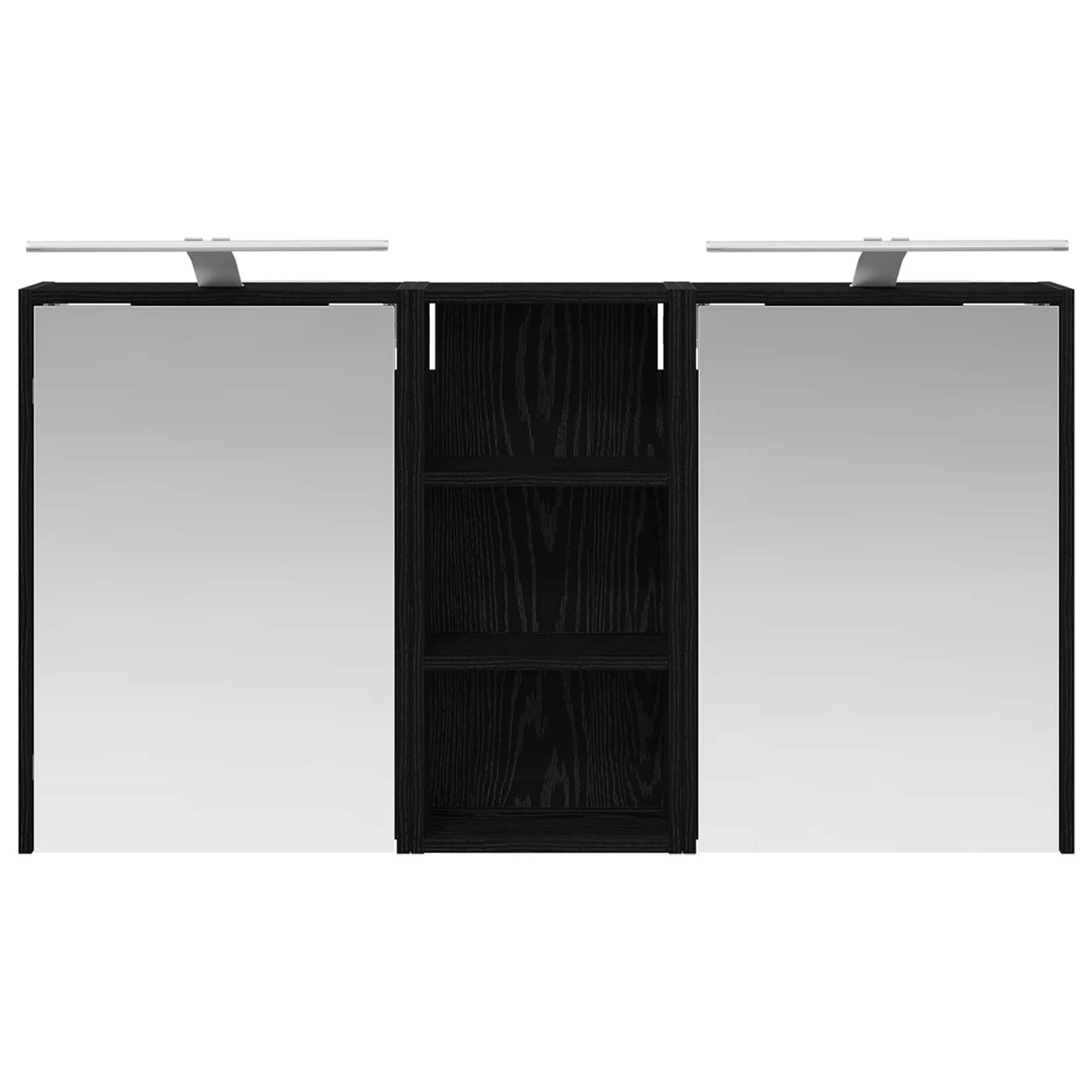Fürdőszobai Szekrény Szett 3 db 116 x 16 x 62,5 cm Szerelt fa