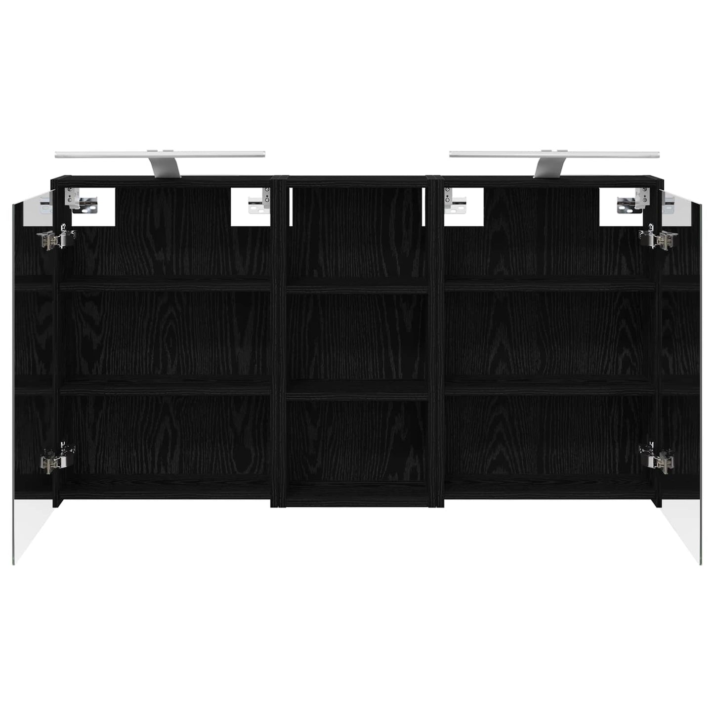 Fürdőszobai Szekrény Szett 3 db 116 x 16 x 62,5 cm Szerelt fa