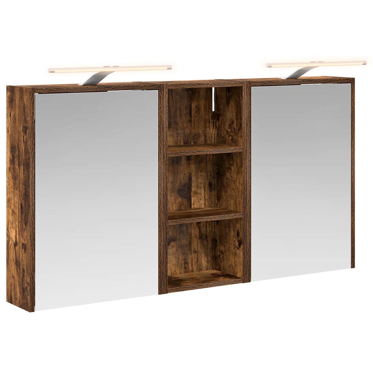 Fürdőszobai Szekrény Szett 3 db 116 x 16 x 62,5 cm Szerelt fa
