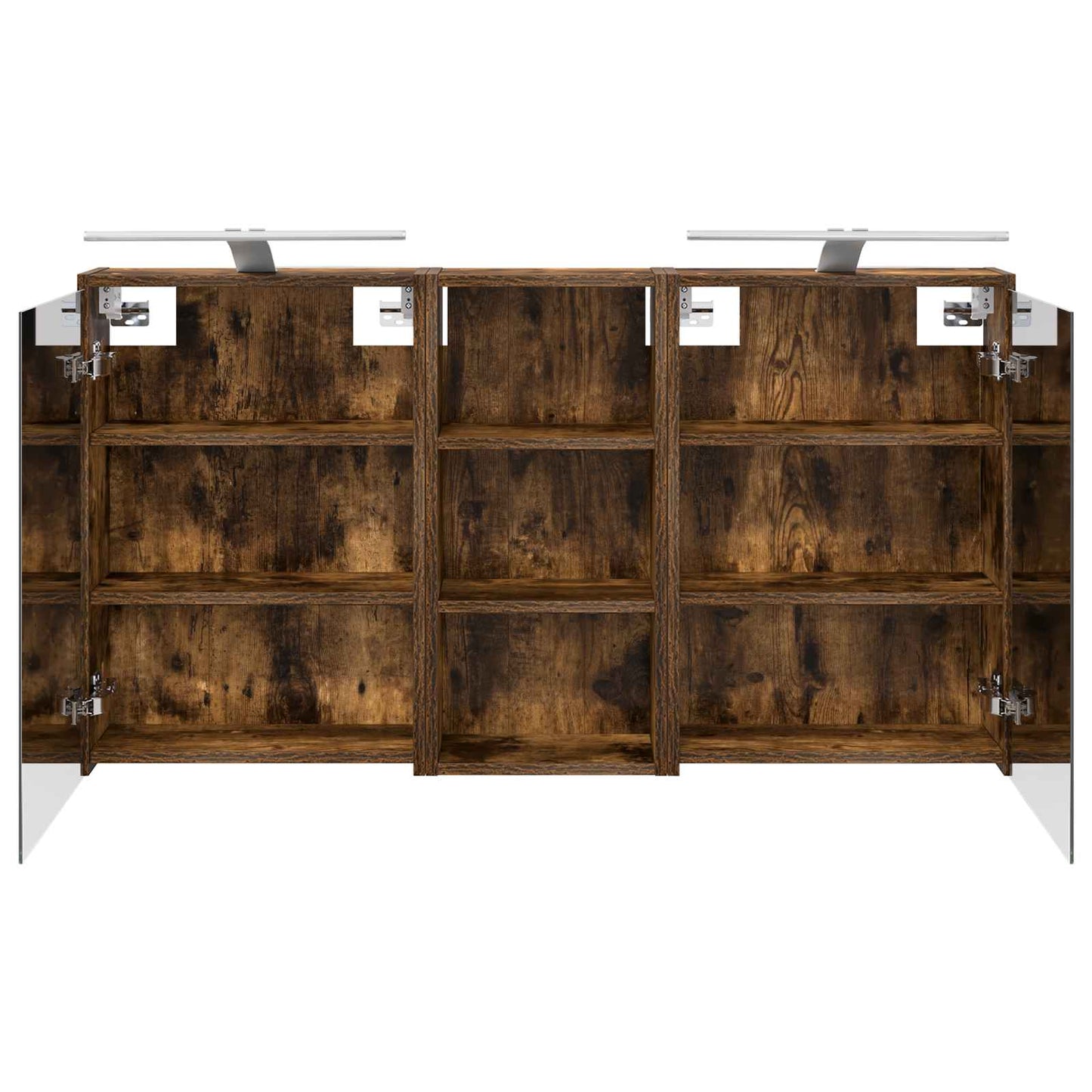 Fürdőszobai Szekrény Szett 3 db 116 x 16 x 62,5 cm Szerelt fa
