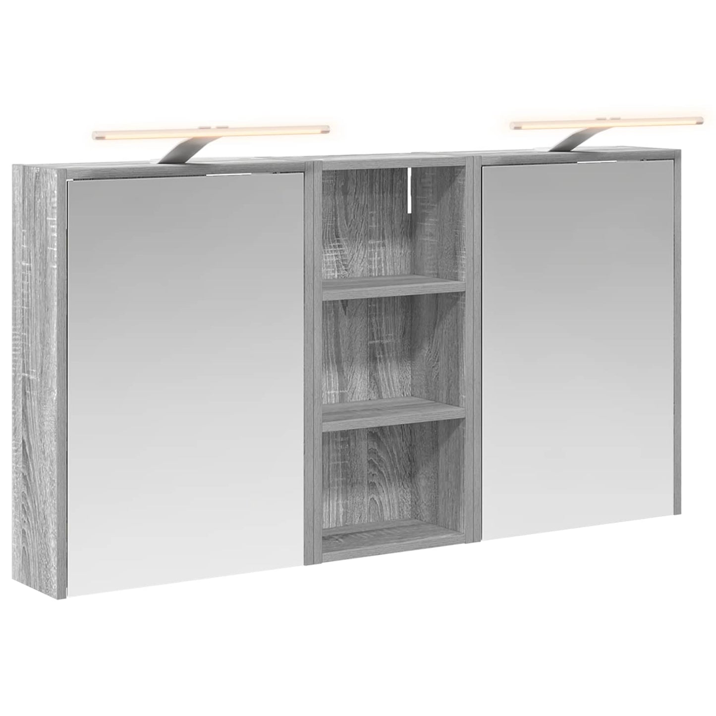Fürdőszobai Szekrény Szett 3 db 116 x 16 x 62,5 cm Szerelt fa
