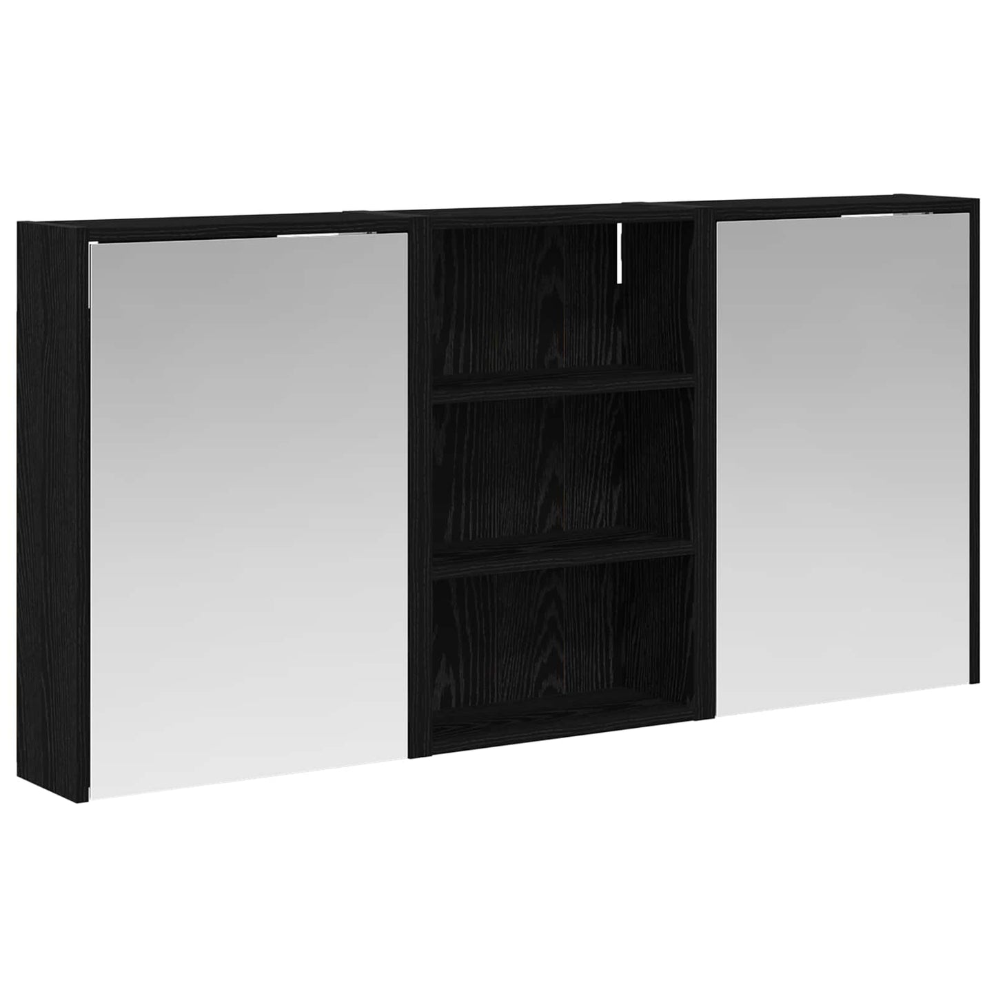 Fürdőszobai Szekrény Szett 3 db 126 x 16 x 62.5 cm Szerelt fa