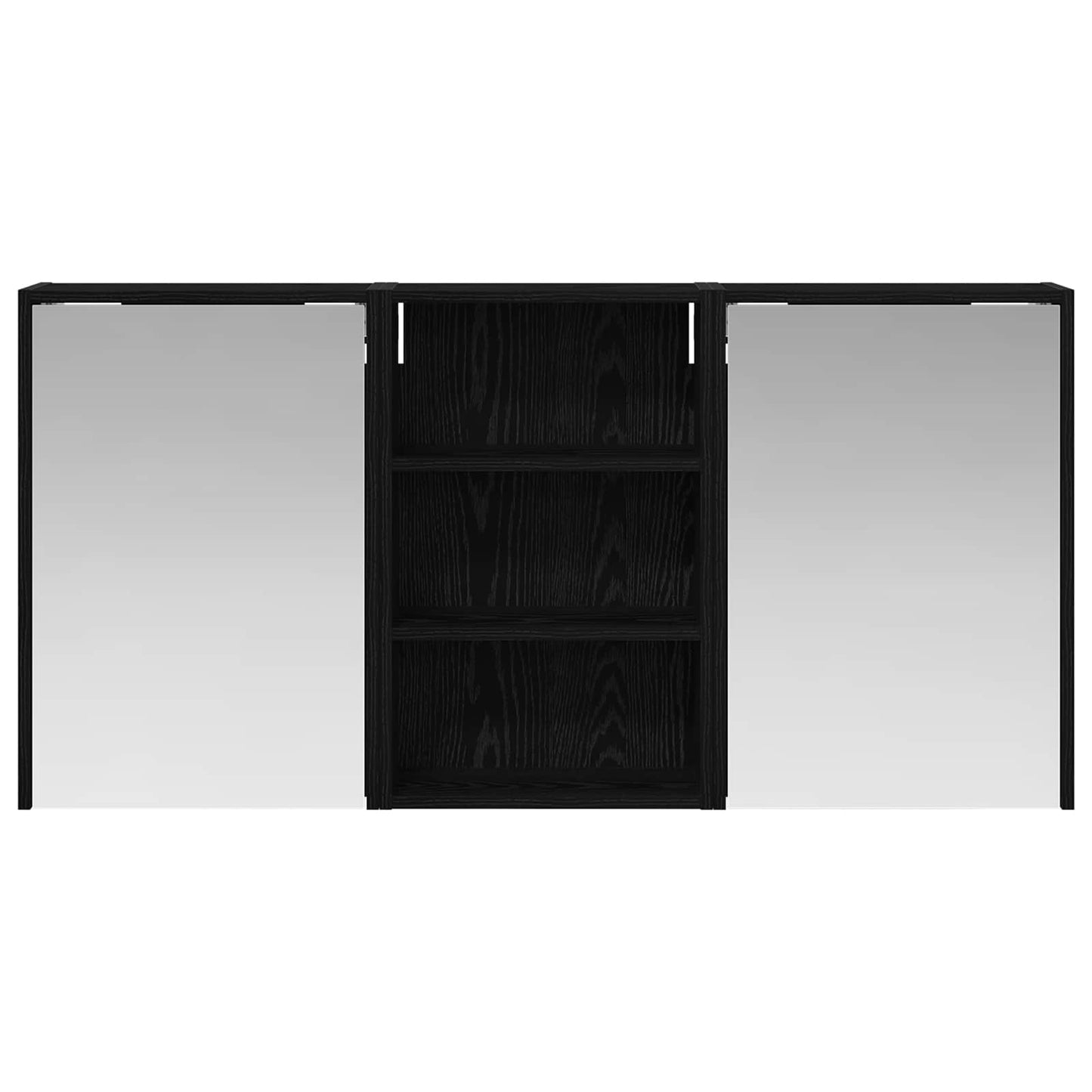Fürdőszobai Szekrény Szett 3 db 126 x 16 x 62.5 cm Szerelt fa